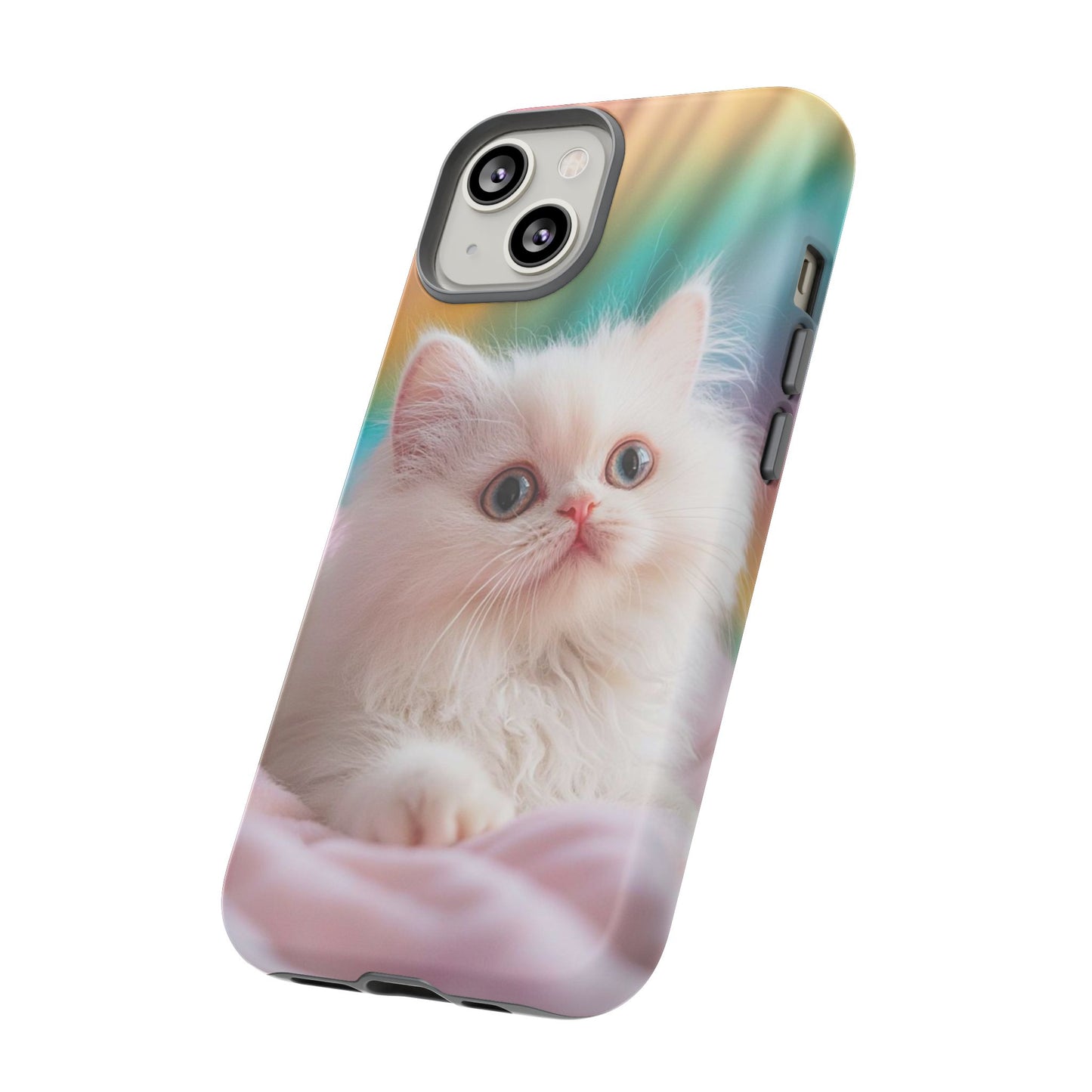 iPhone Case - Cute White Cat