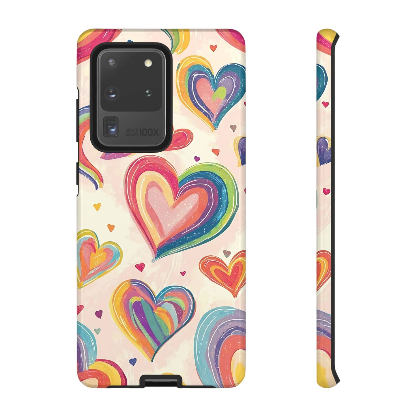 Cute iPhone Case – Colorful Heart