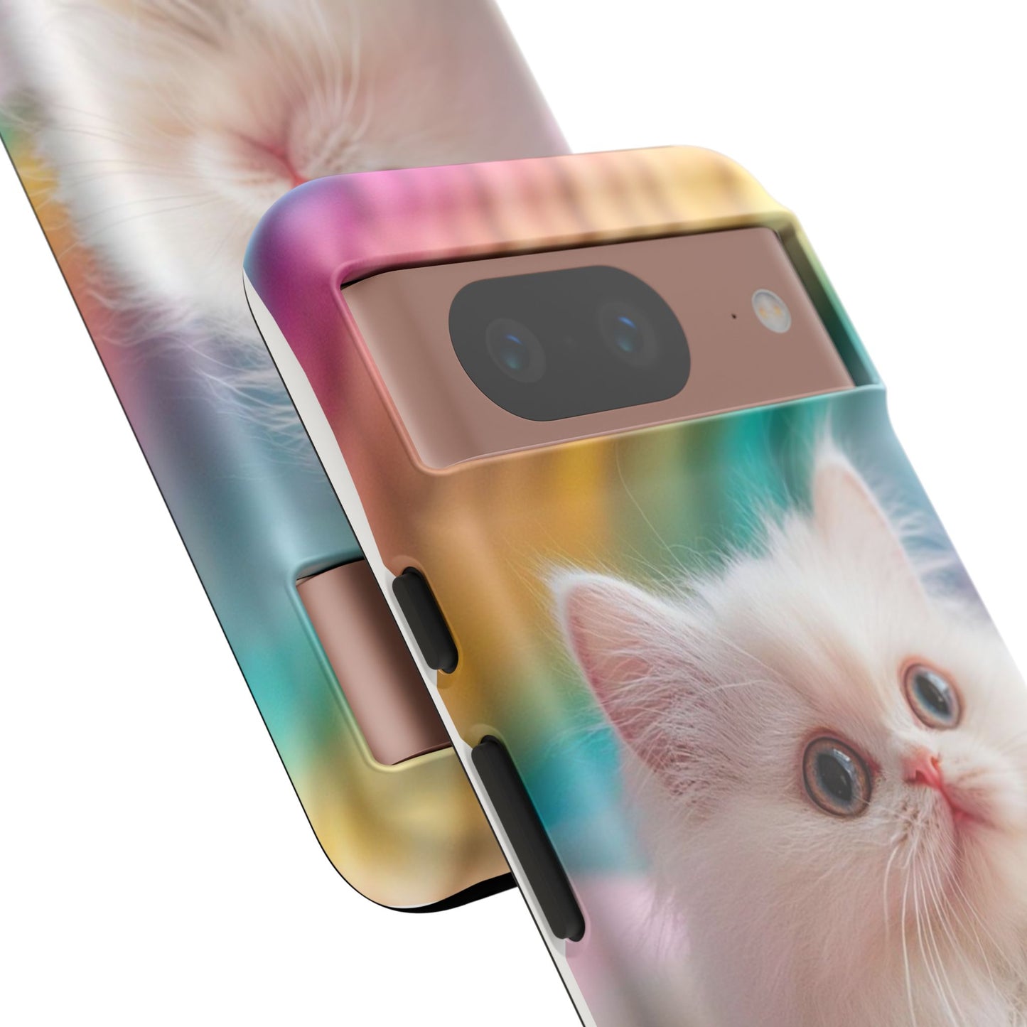 iPhone Case - Cute White Cat