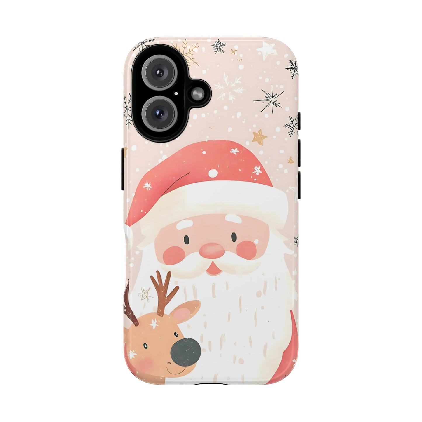 Cute iPhone Case – Santa Claus Pattern