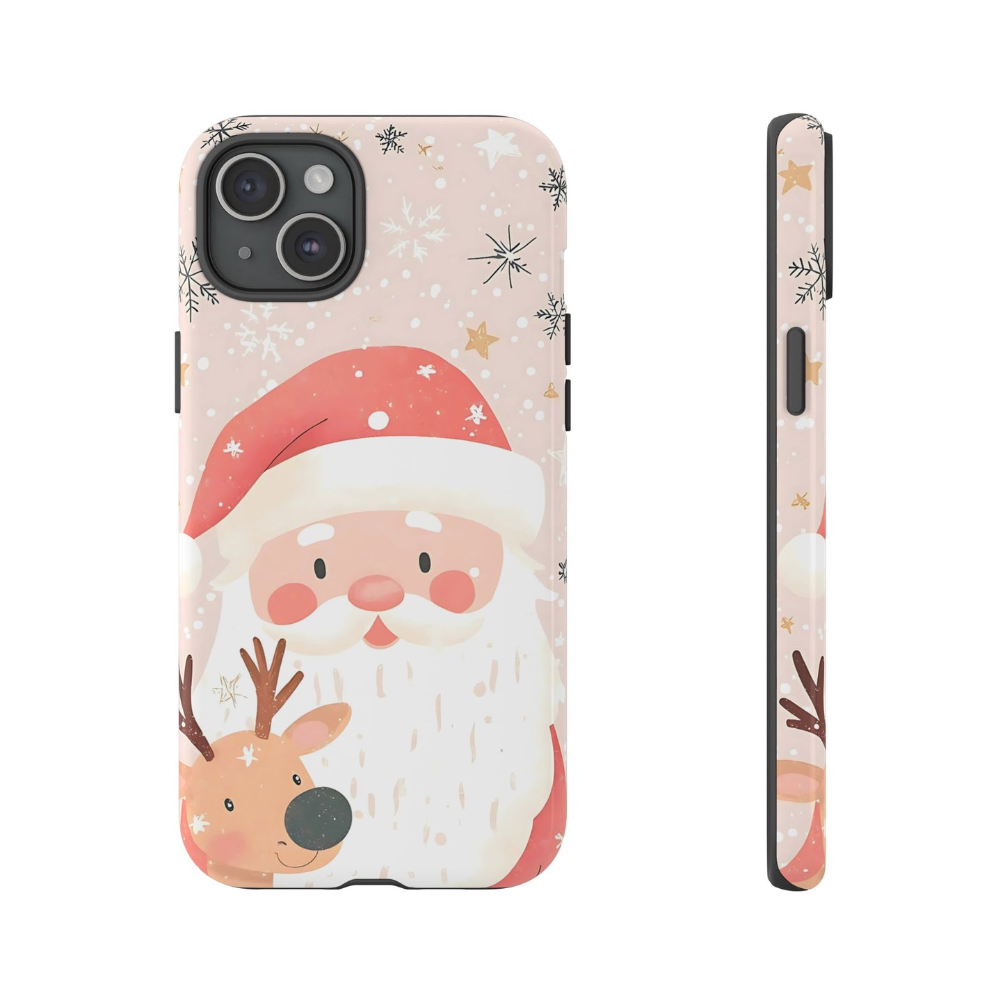 Cute iPhone Case – Santa Claus Pattern