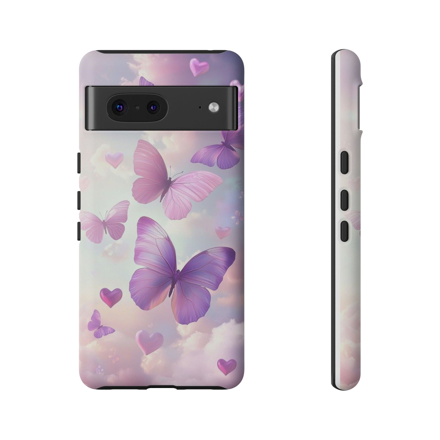 iPhone Case -Purple Butterfly