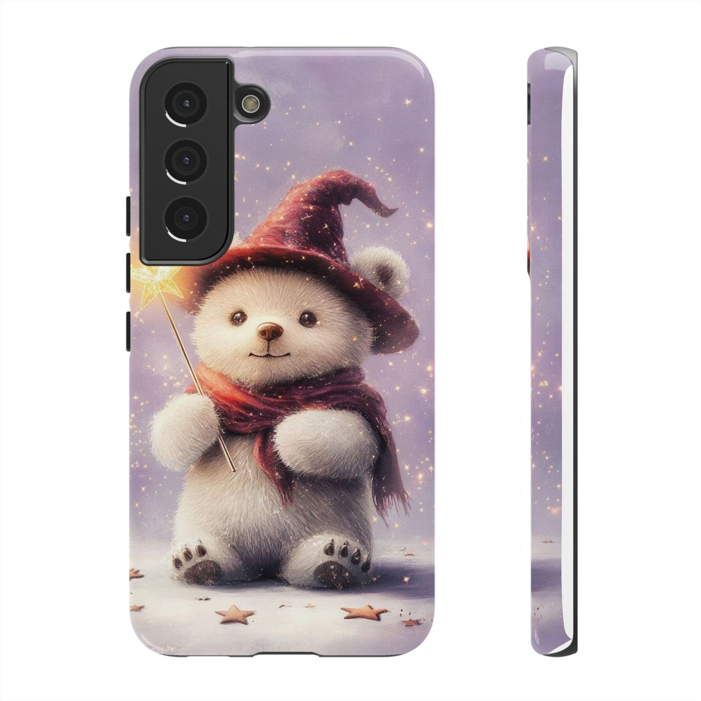 iPhone Case -Purple and ฺBear