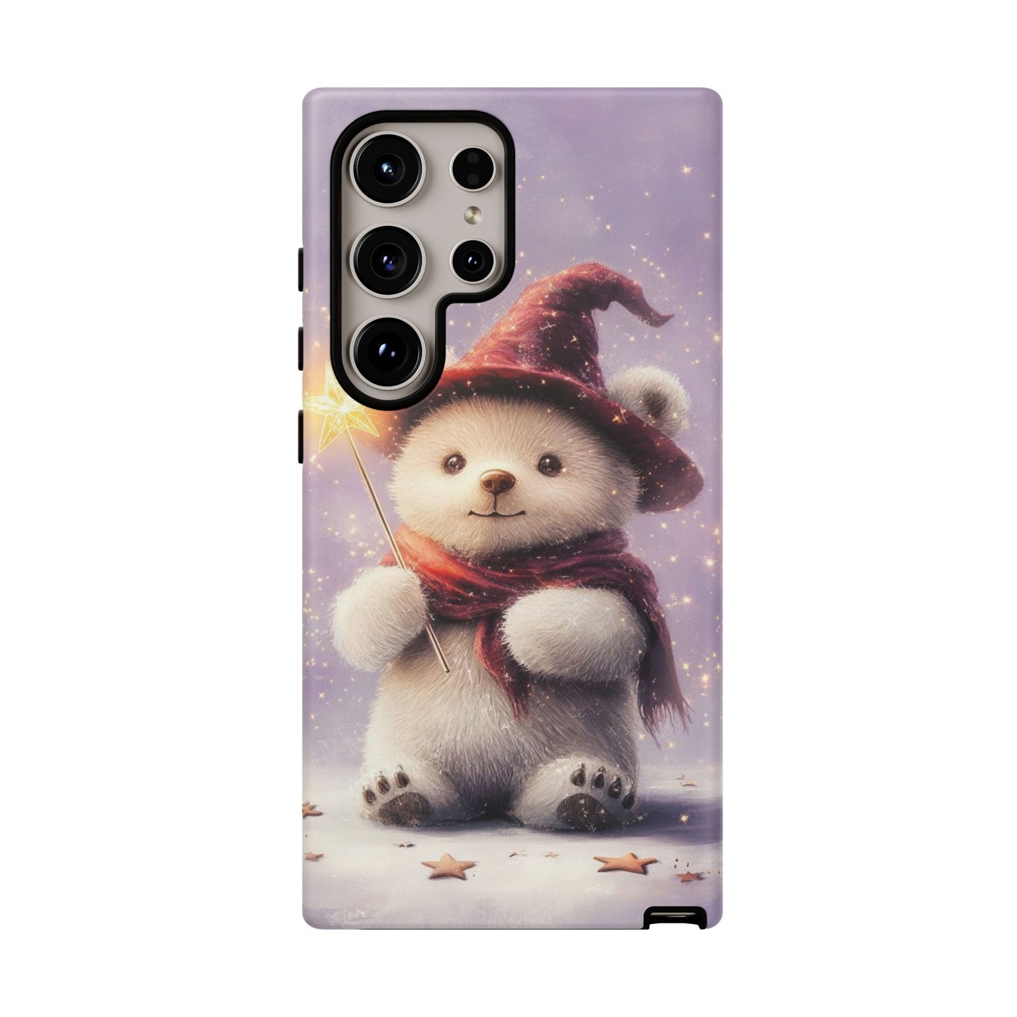 iPhone Case -Purple and ฺBear