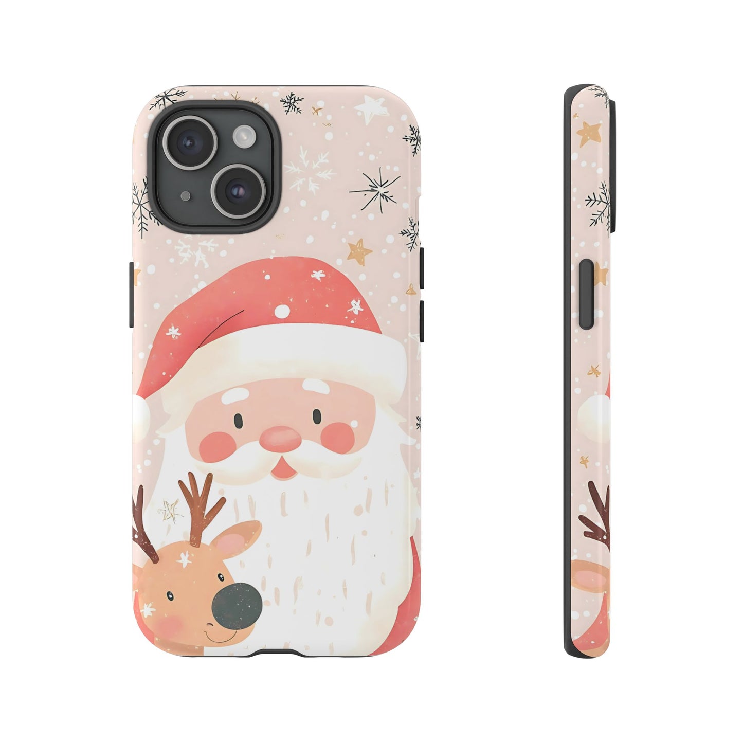 Cute iPhone Case – Santa Claus Pattern