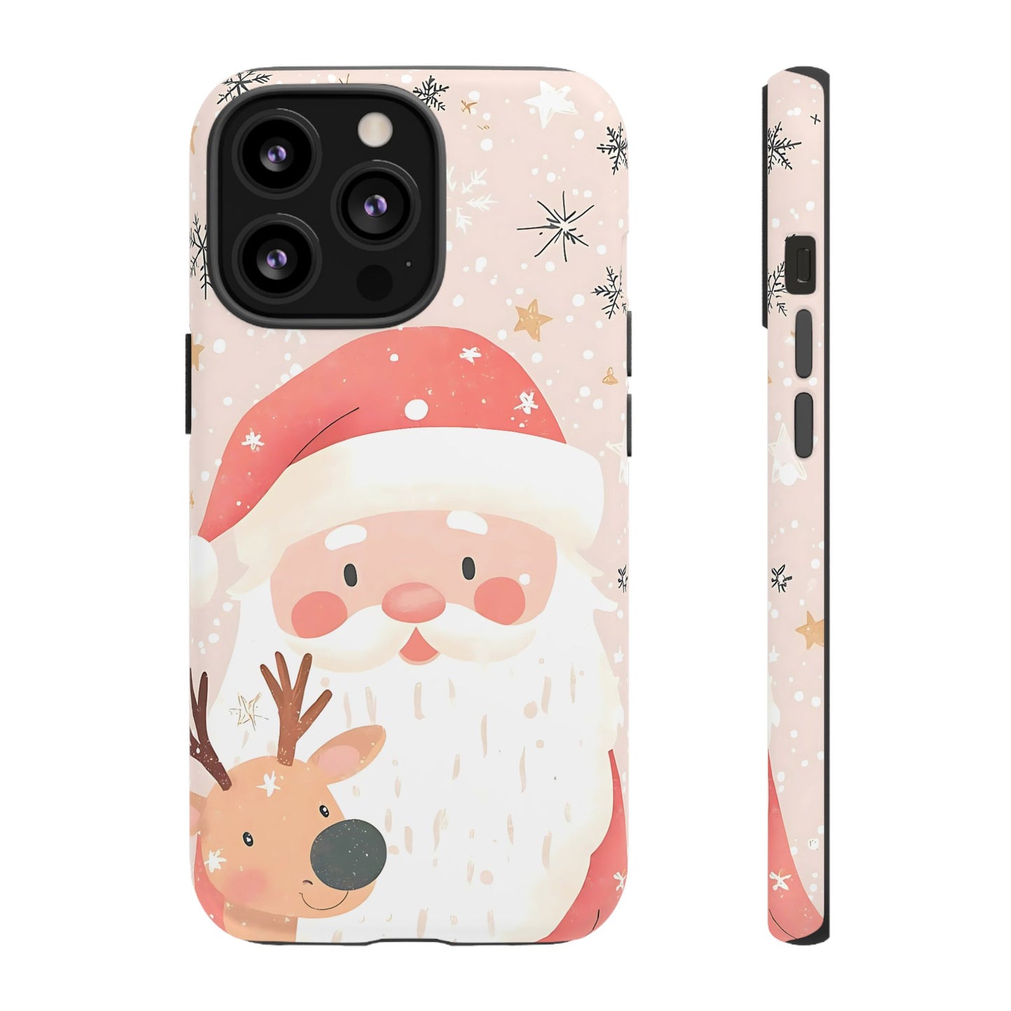 Cute iPhone Case – Santa Claus Pattern