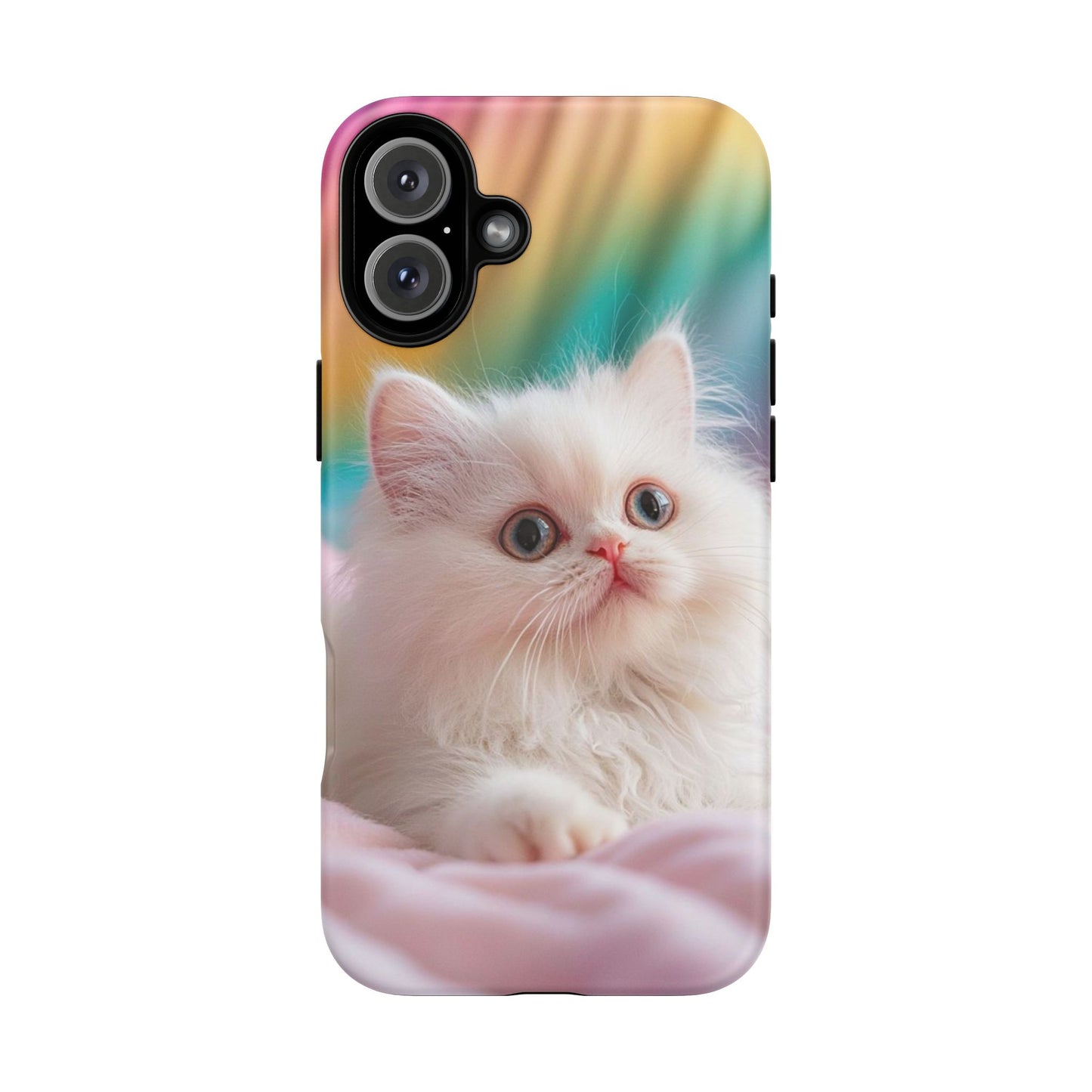 iPhone Case - Cute White Cat