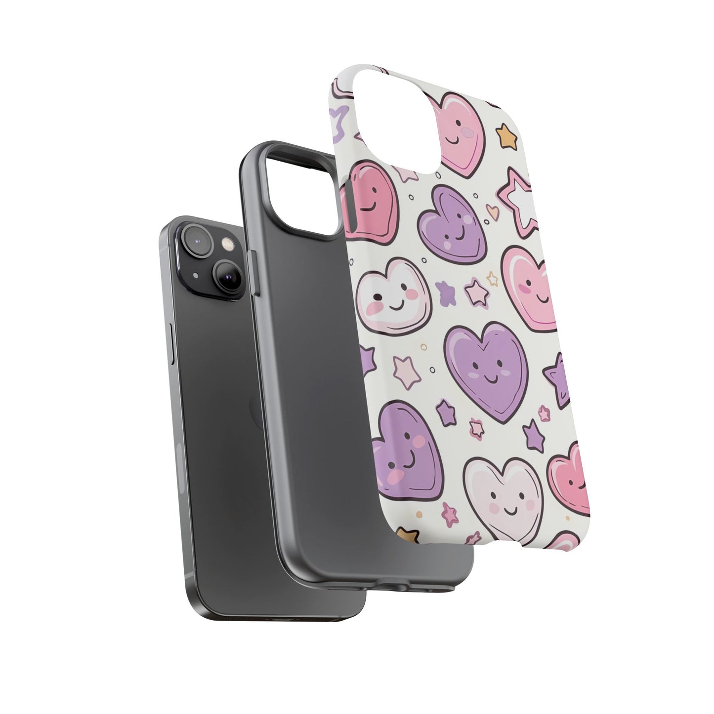 iPhone case - Cute Heart pattern