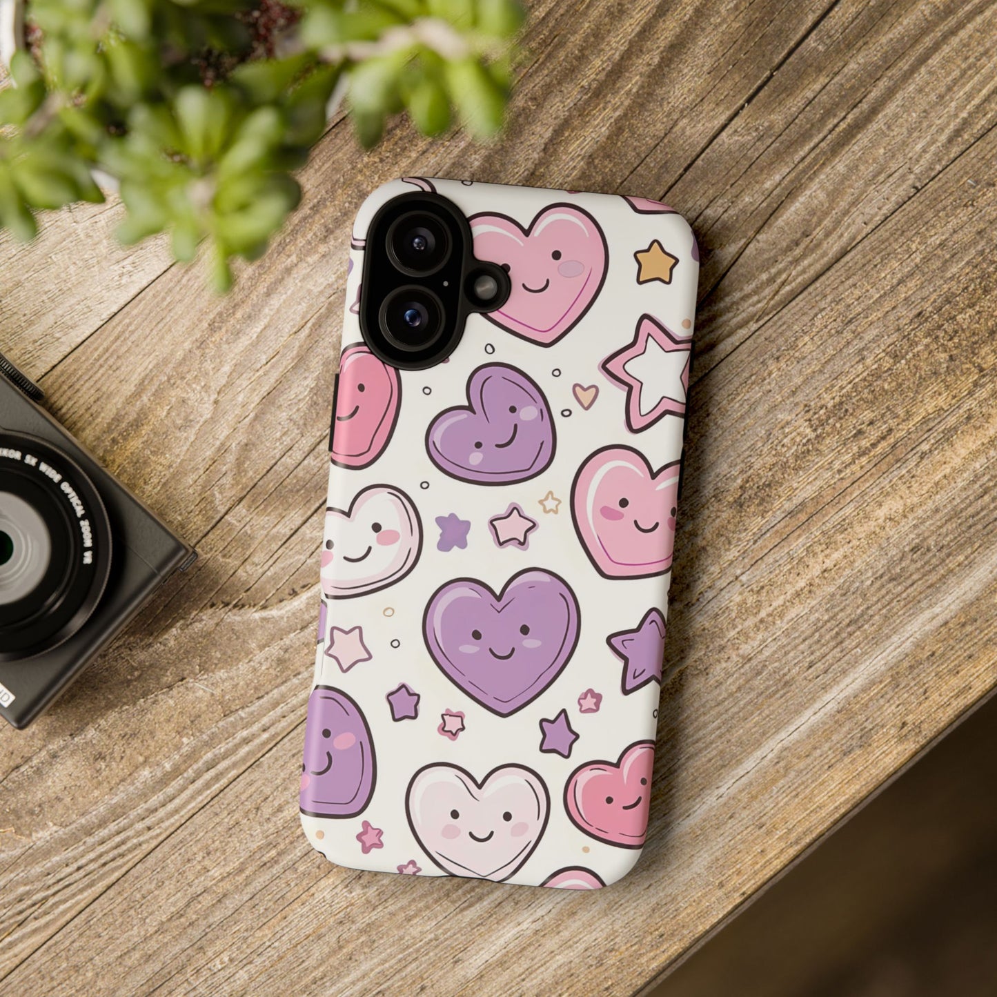 iPhone case - Cute Heart pattern