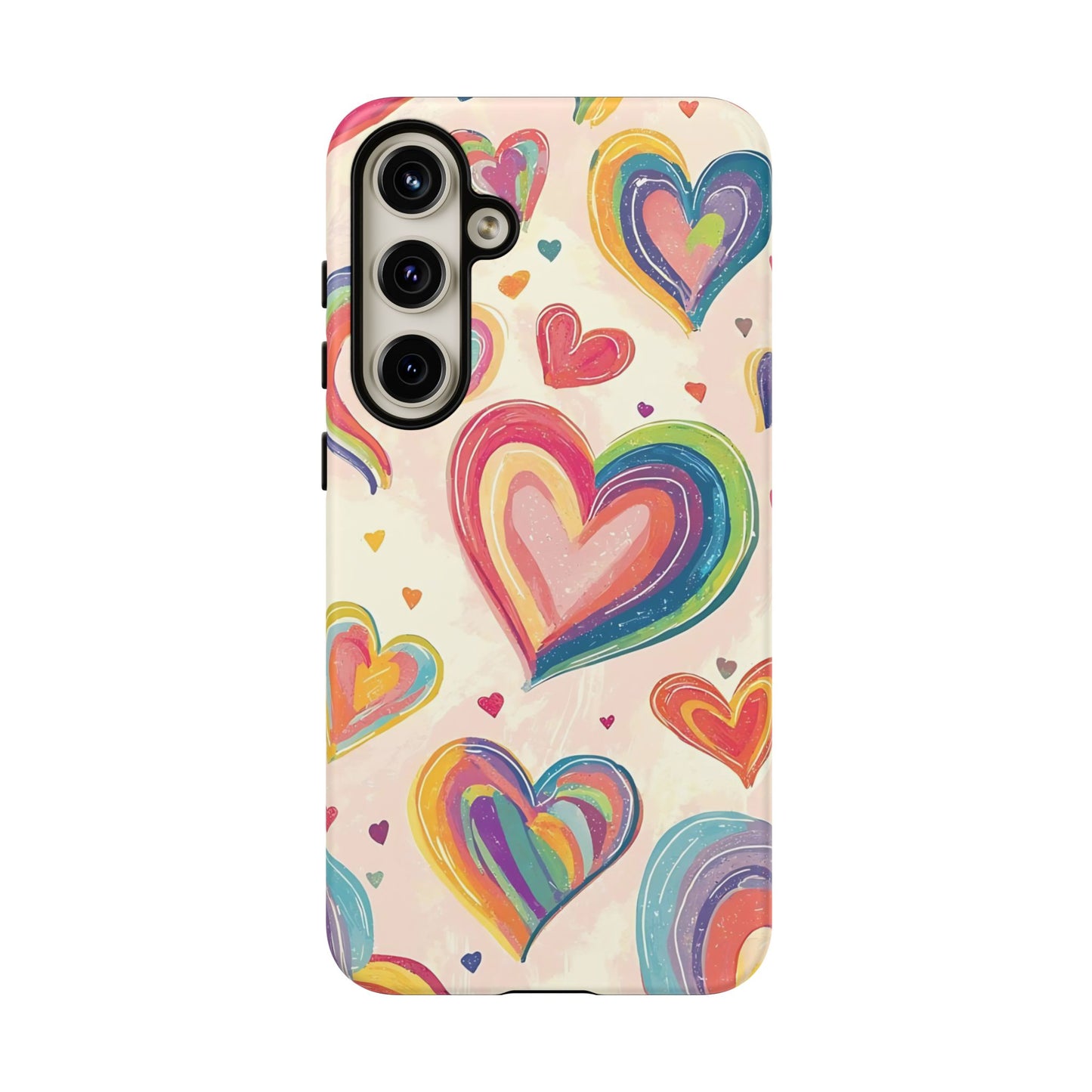 Cute iPhone Case – Colorful Heart