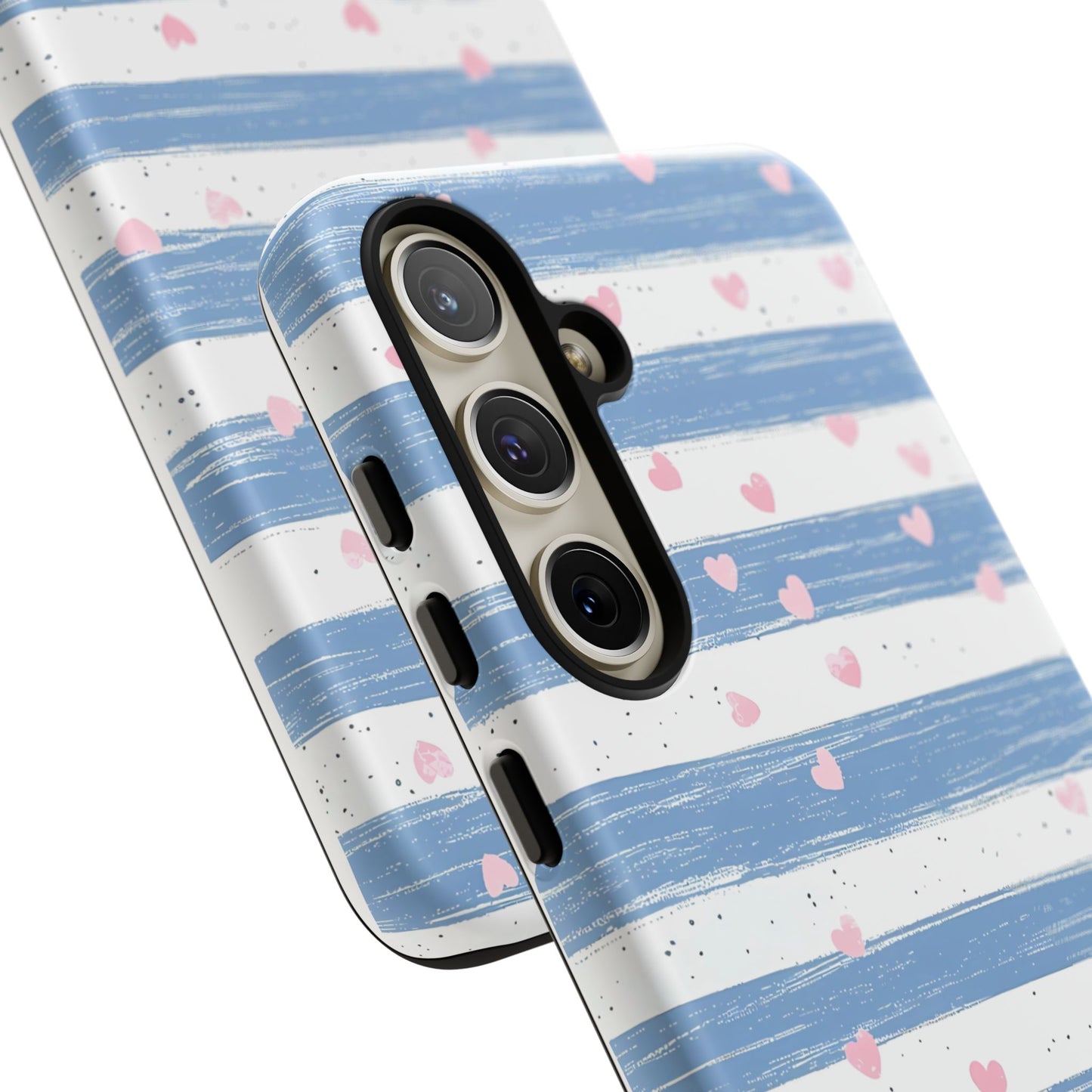 iPhone Case – Blue and White Pattern