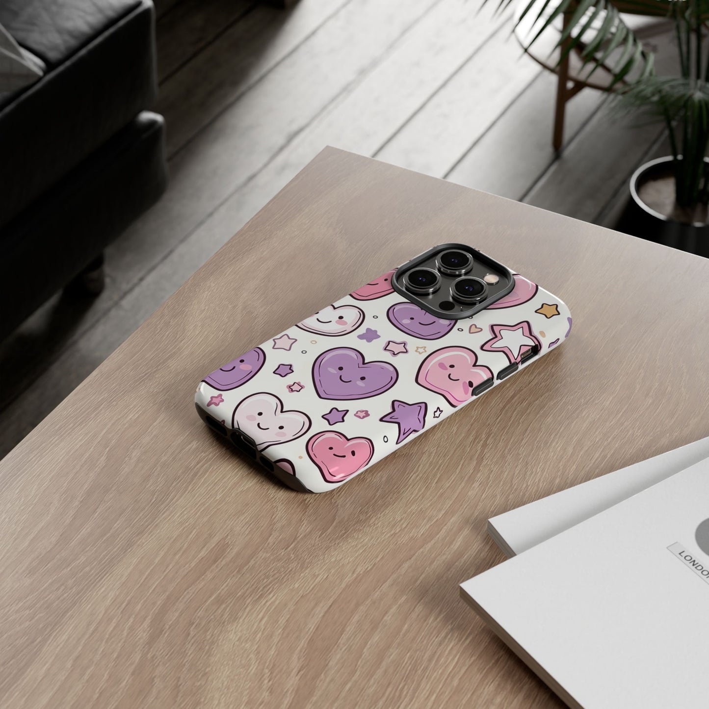 iPhone case - Cute Heart pattern