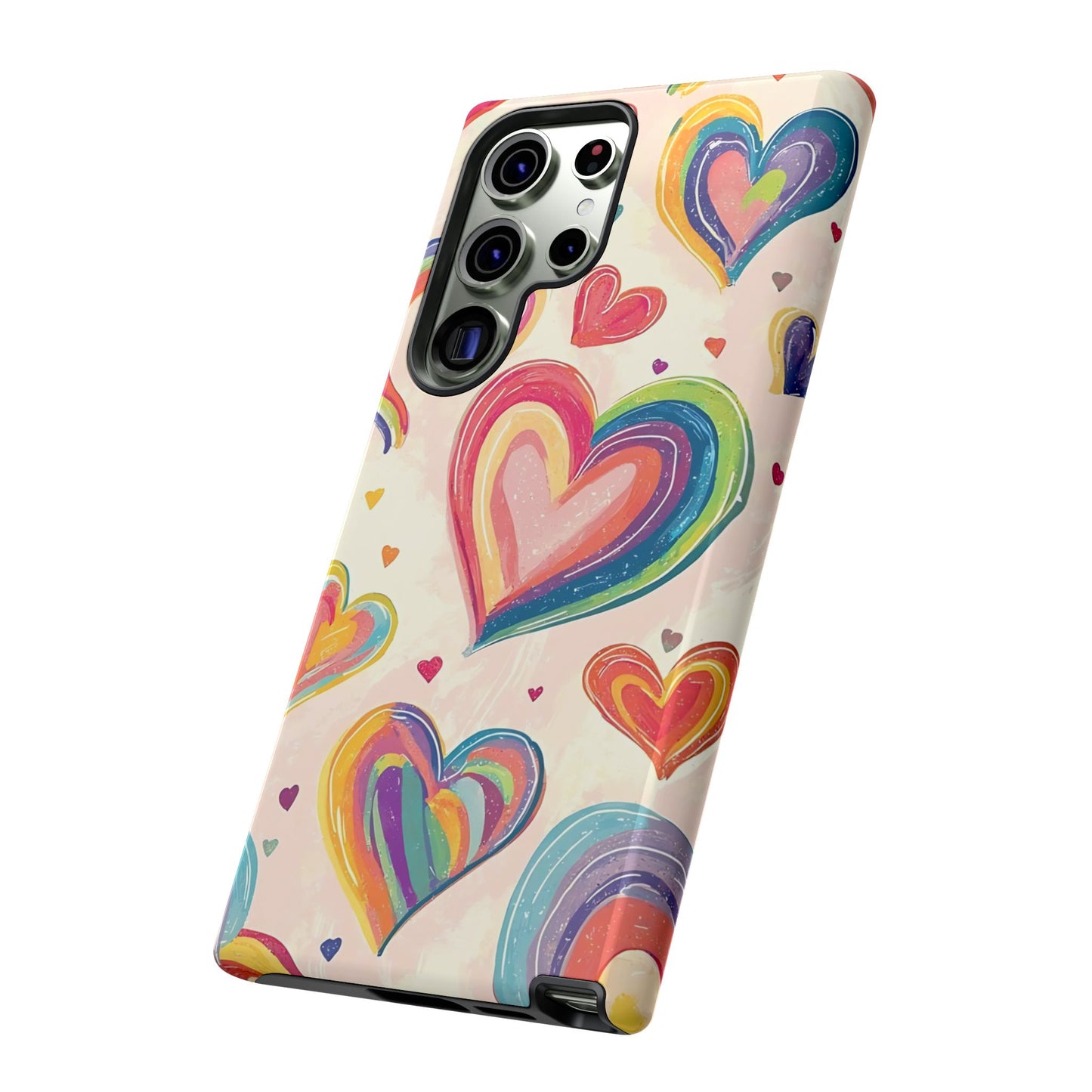 Cute iPhone Case – Colorful Heart