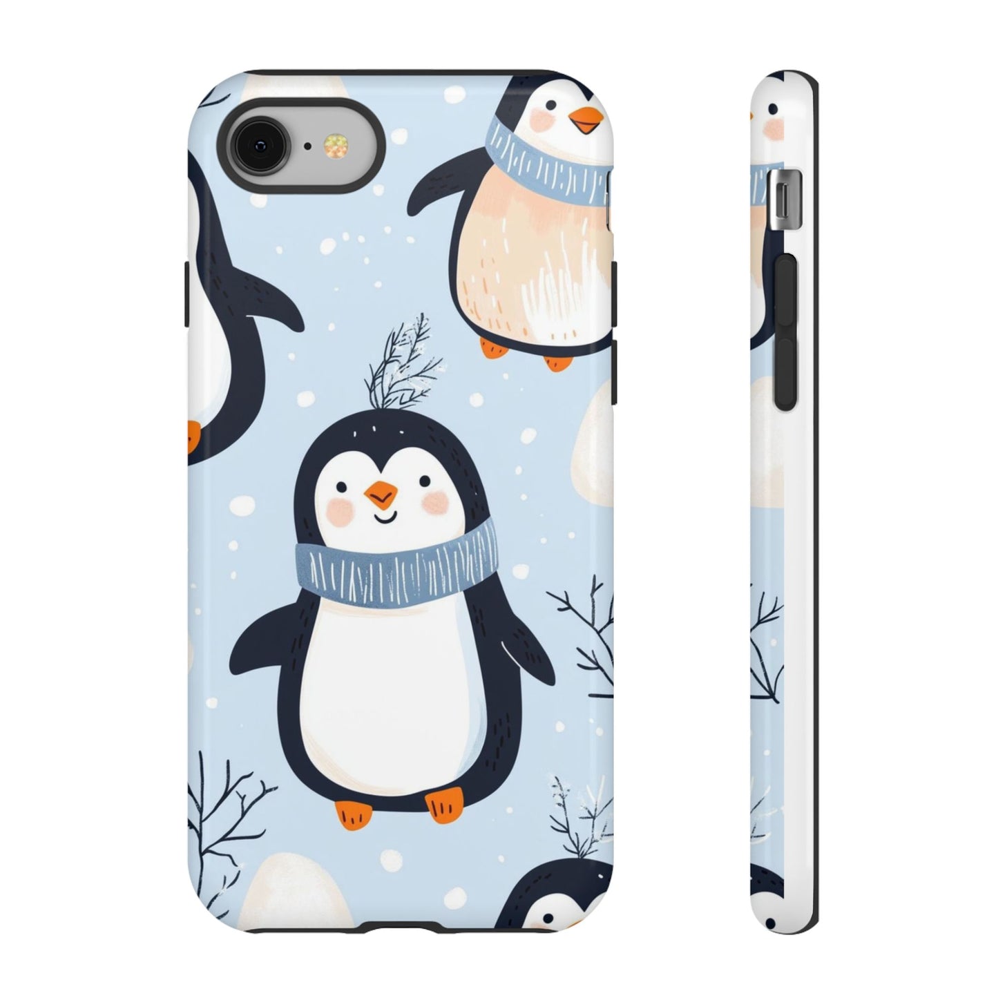 iPhone Case - Penguin Pattern