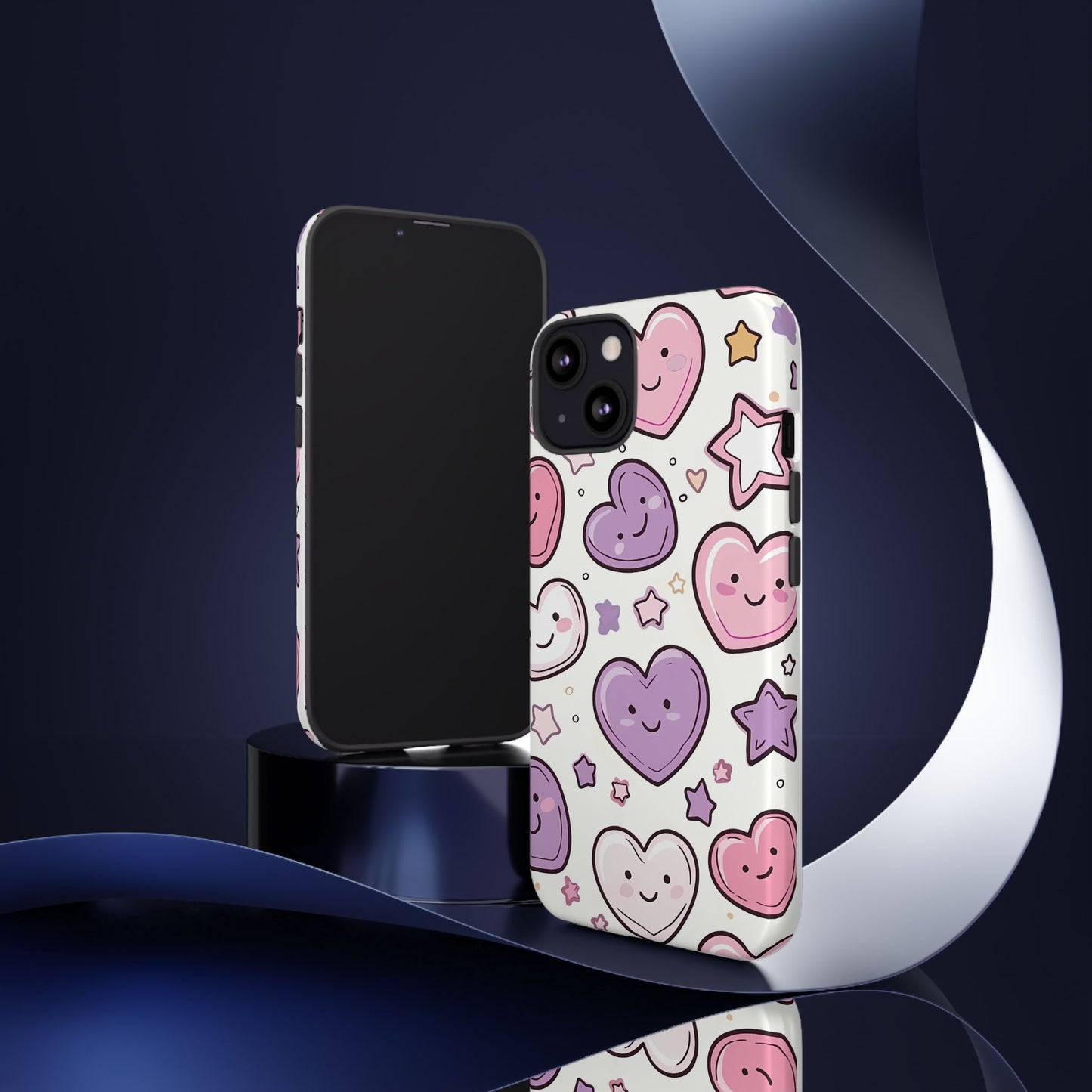 iPhone case - Cute Heart pattern