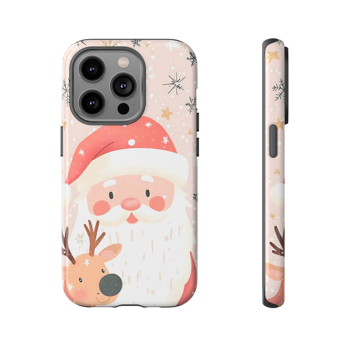 Cute iPhone Case – Santa Claus Pattern