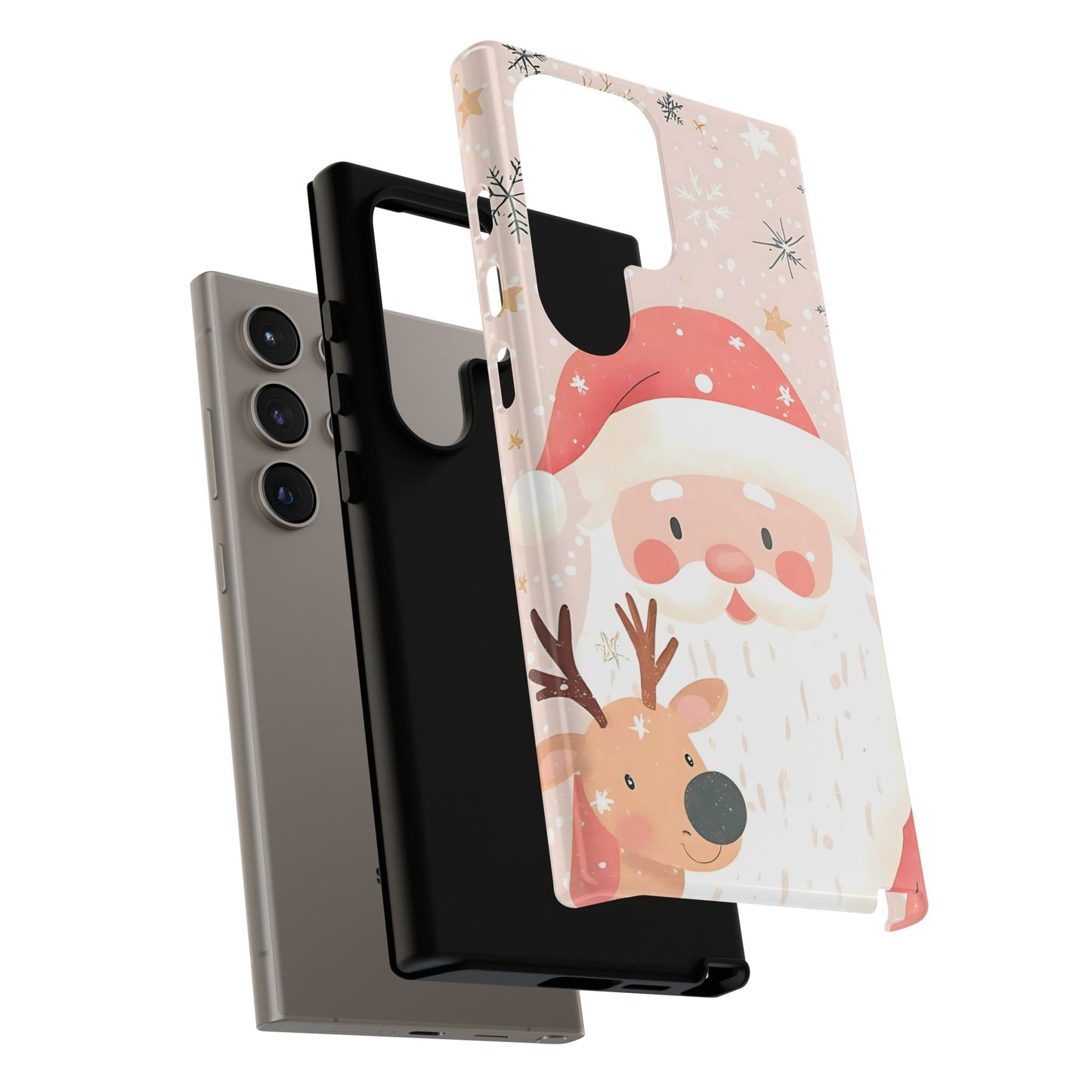 Cute iPhone Case – Santa Claus Pattern