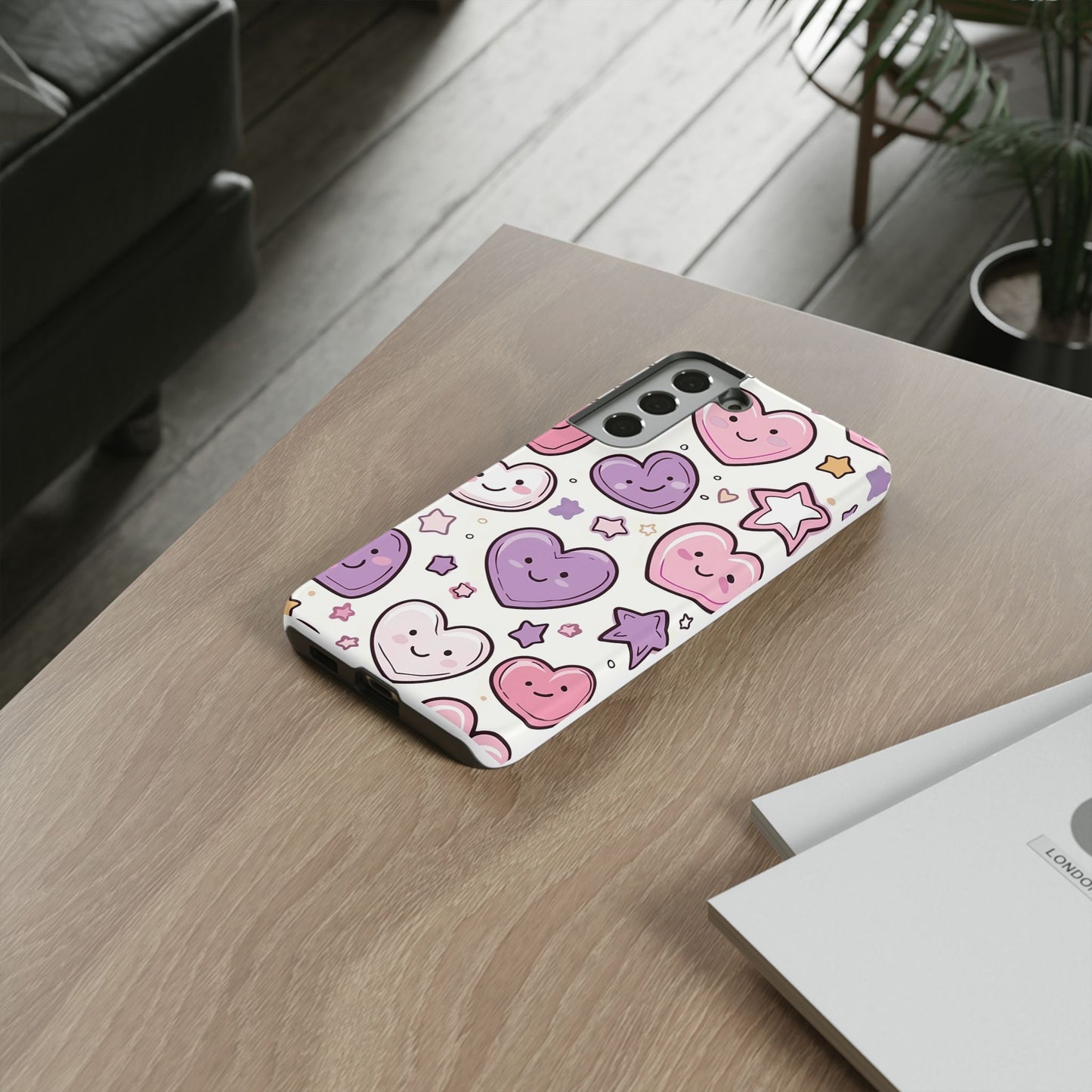 iPhone case - Cute Heart pattern