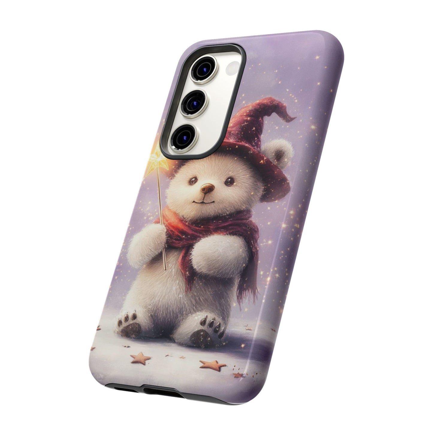 iPhone Case -Purple and ฺBear