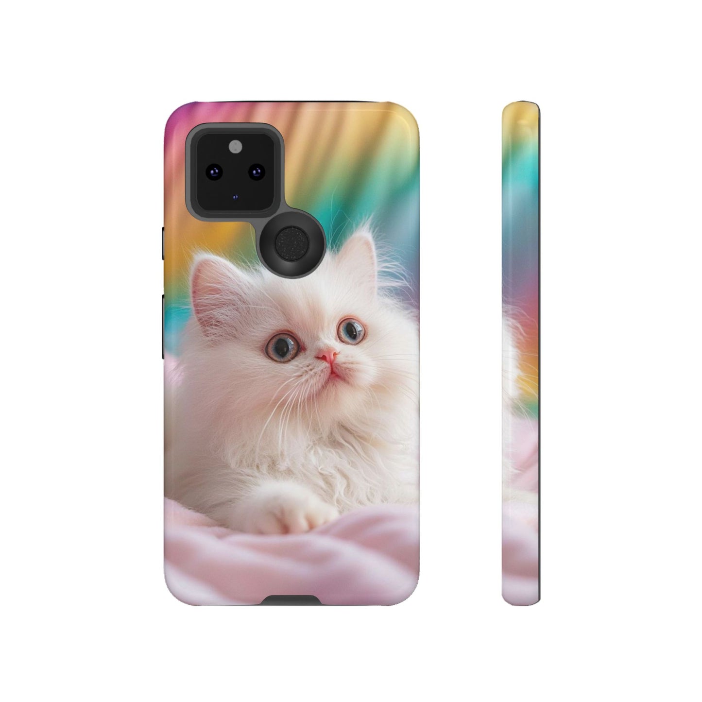 iPhone Case - Cute White Cat