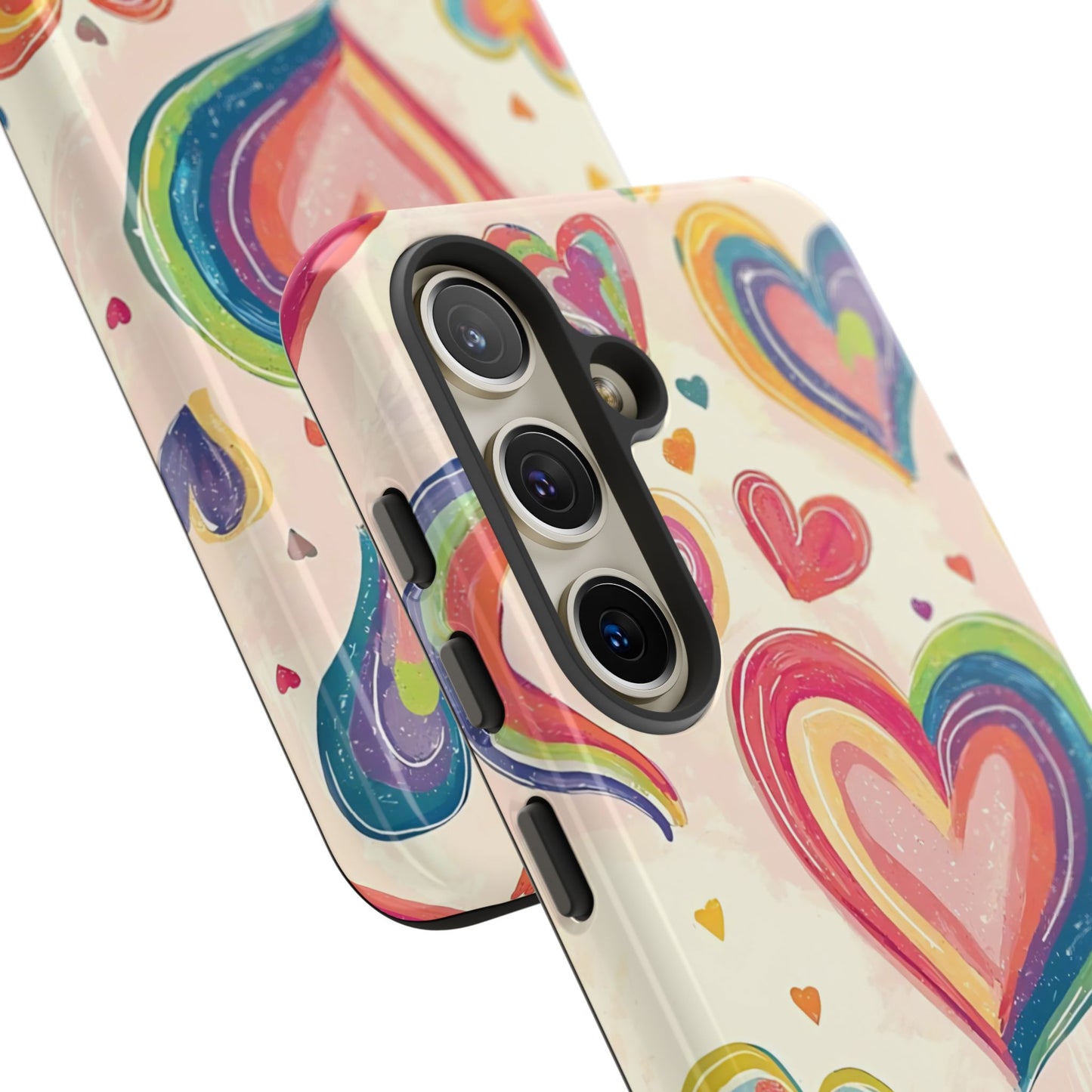 Cute iPhone Case – Colorful Heart