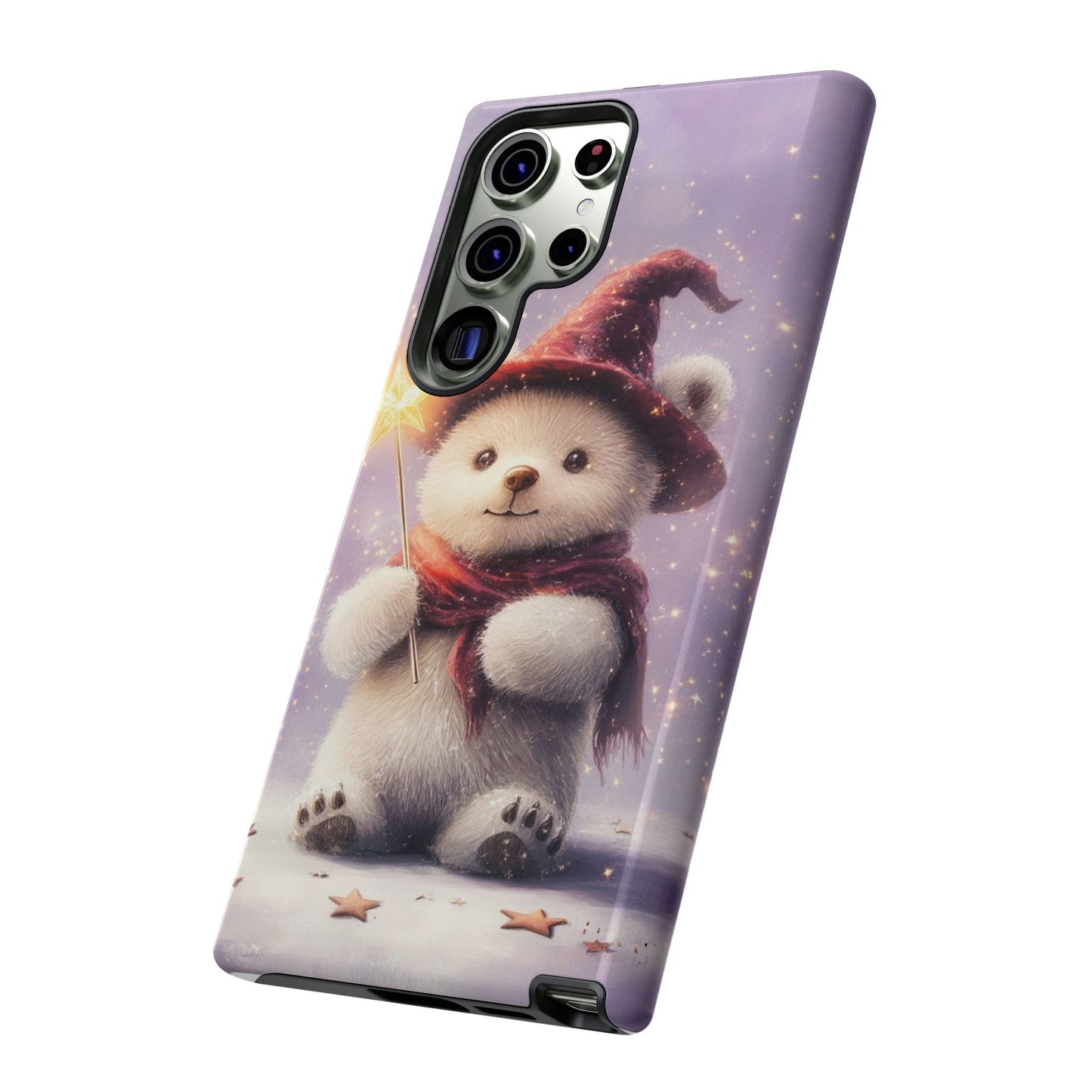 iPhone Case -Purple and ฺBear