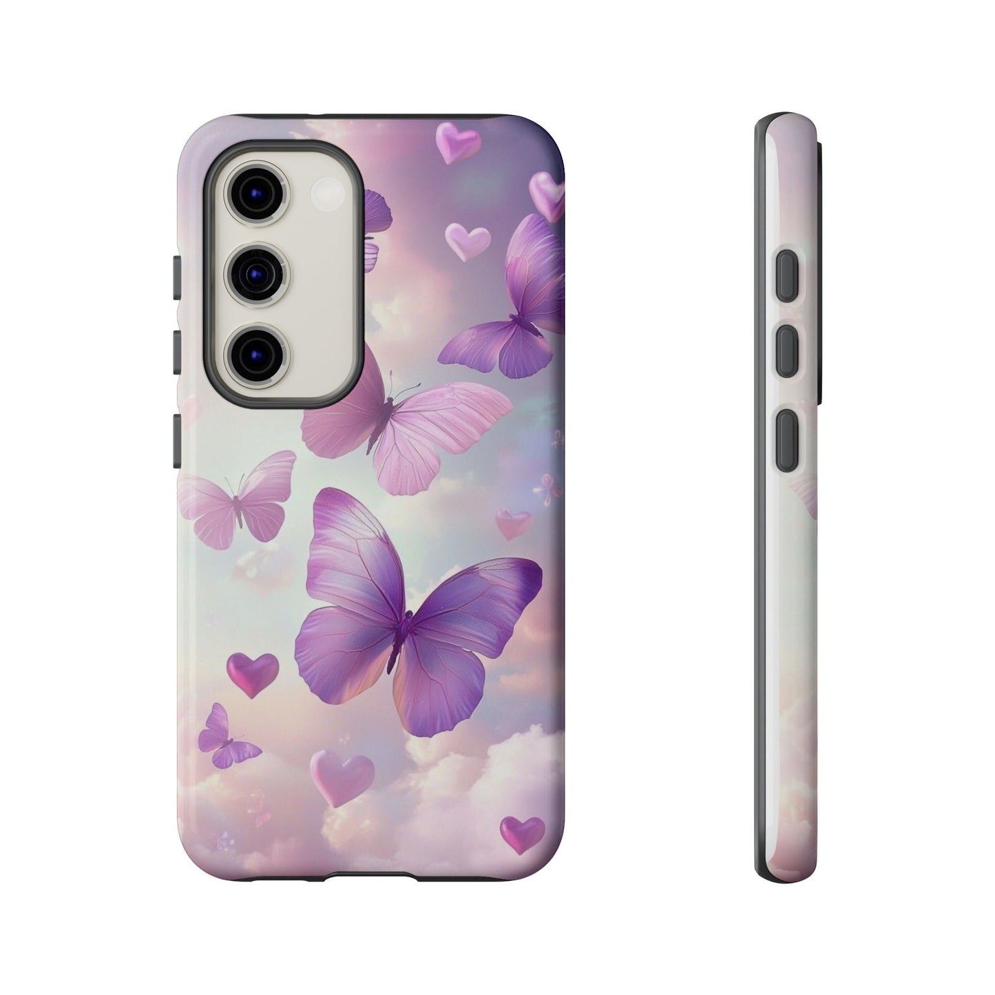 iPhone Case -Purple Butterfly