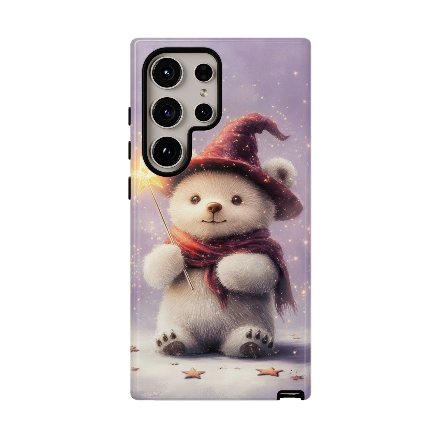 iPhone Case -Purple and ฺBear