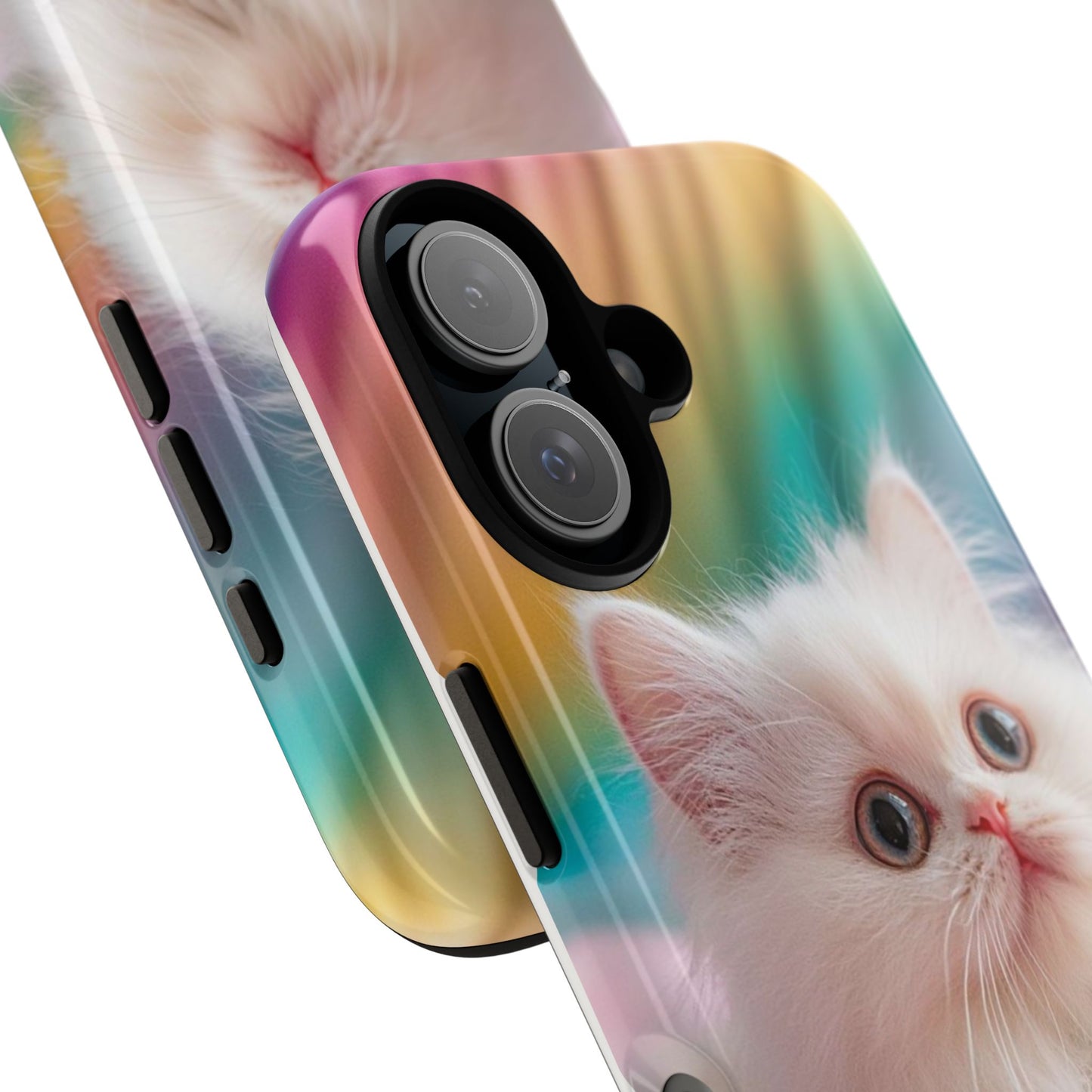 iPhone Case - Cute White Cat