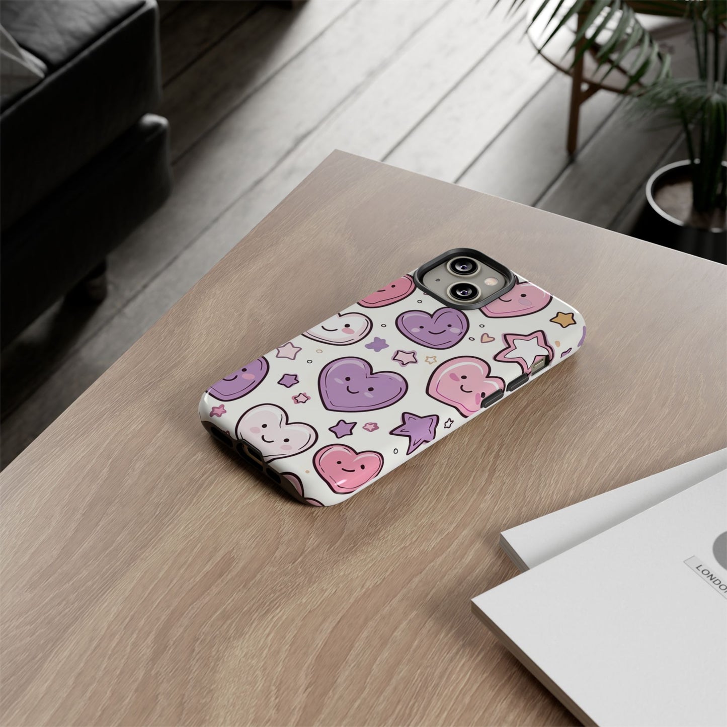 iPhone case - Cute Heart pattern