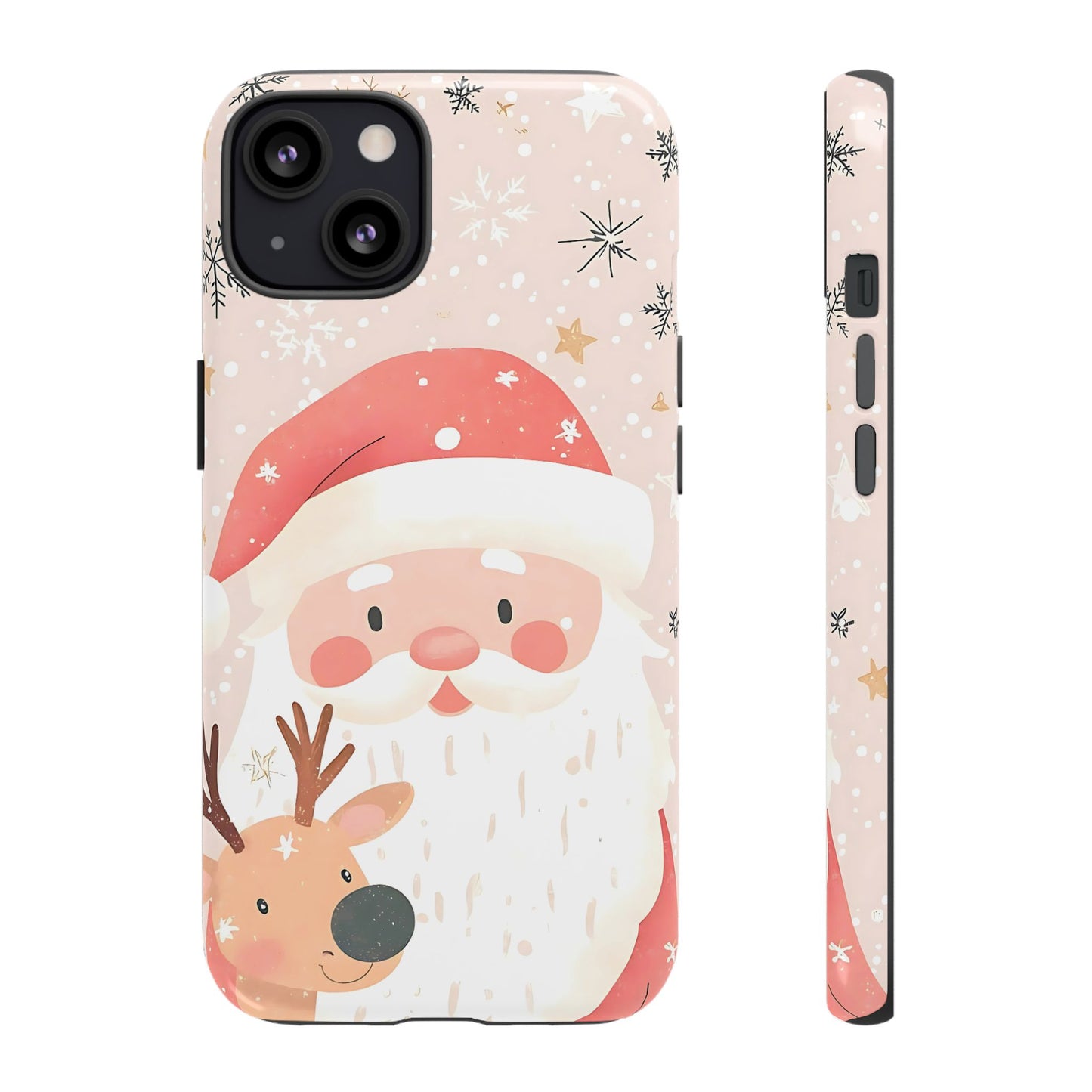 Cute iPhone Case – Santa Claus Pattern