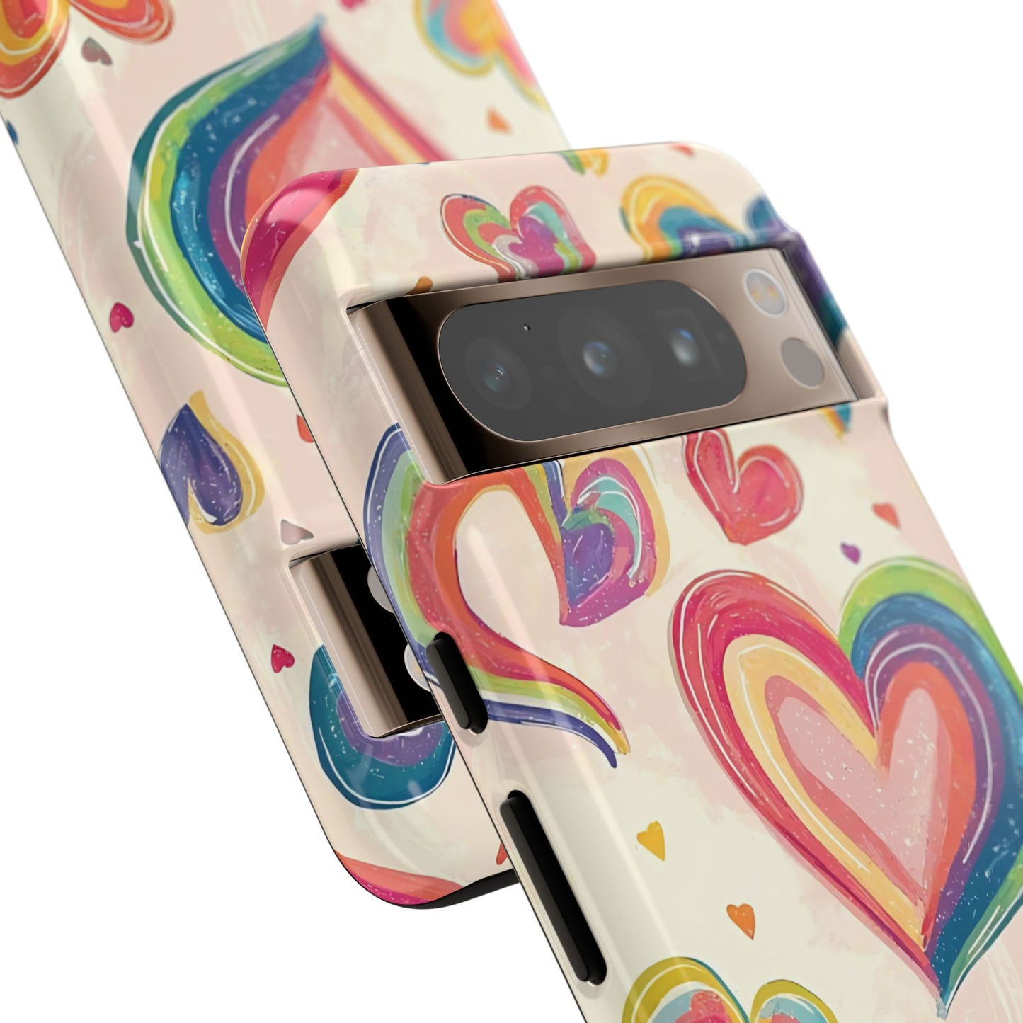 Cute iPhone Case – Colorful Heart