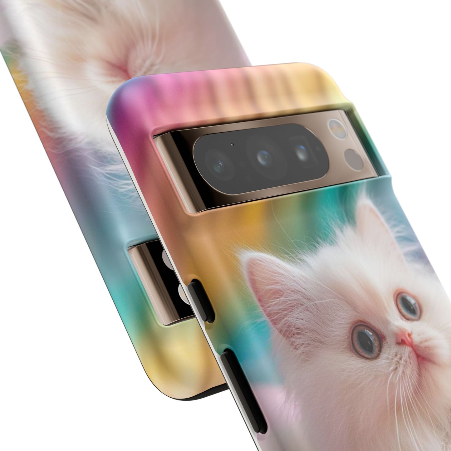 iPhone Case - Cute White Cat