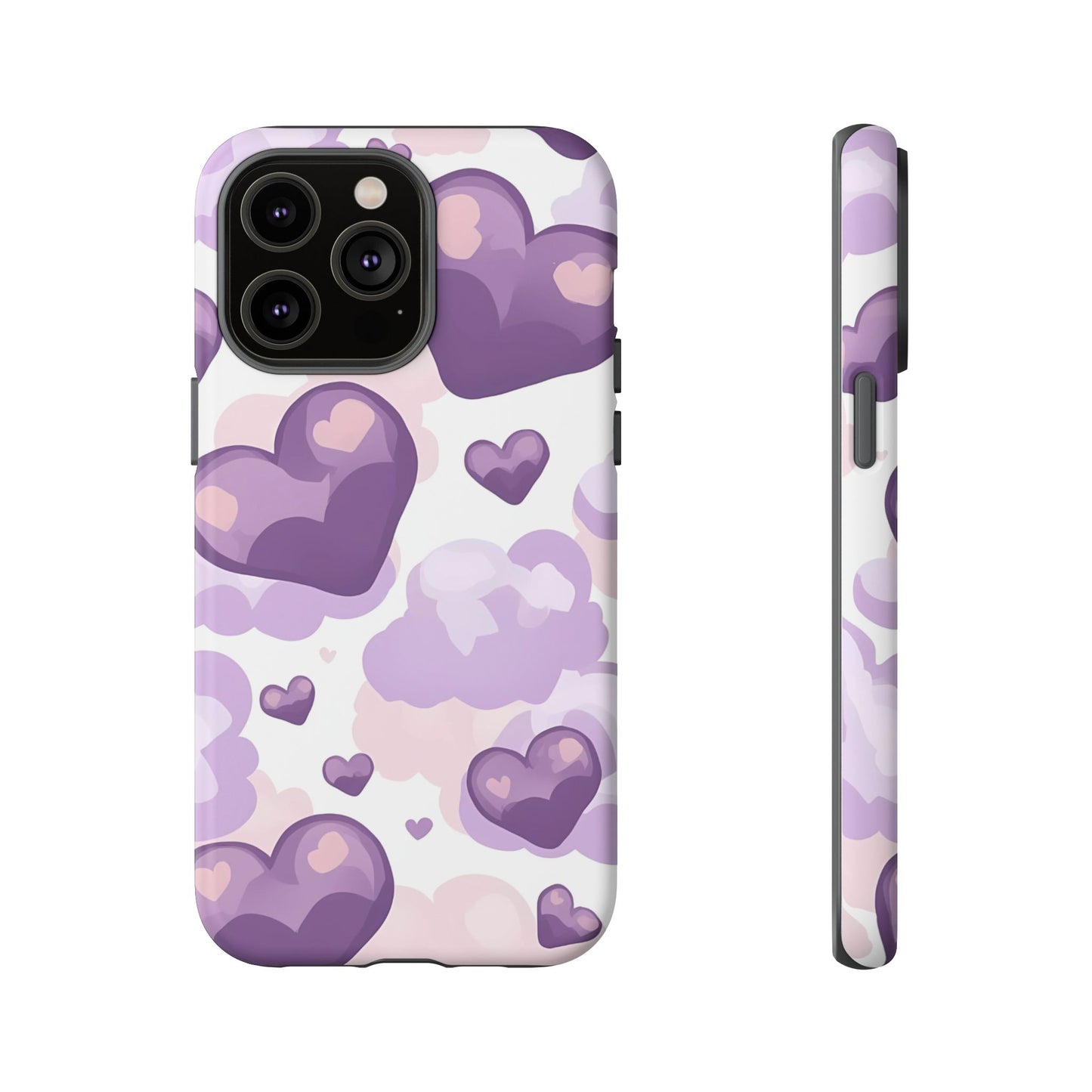 iPhone case -Purple heart