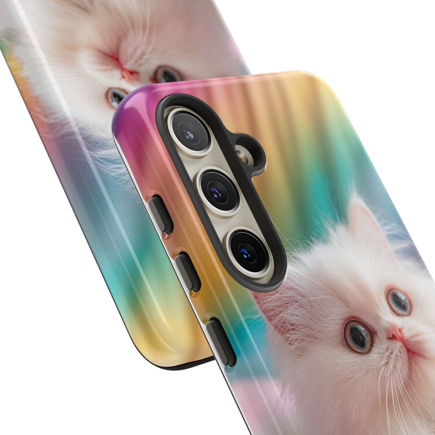 iPhone Case - Cute White Cat