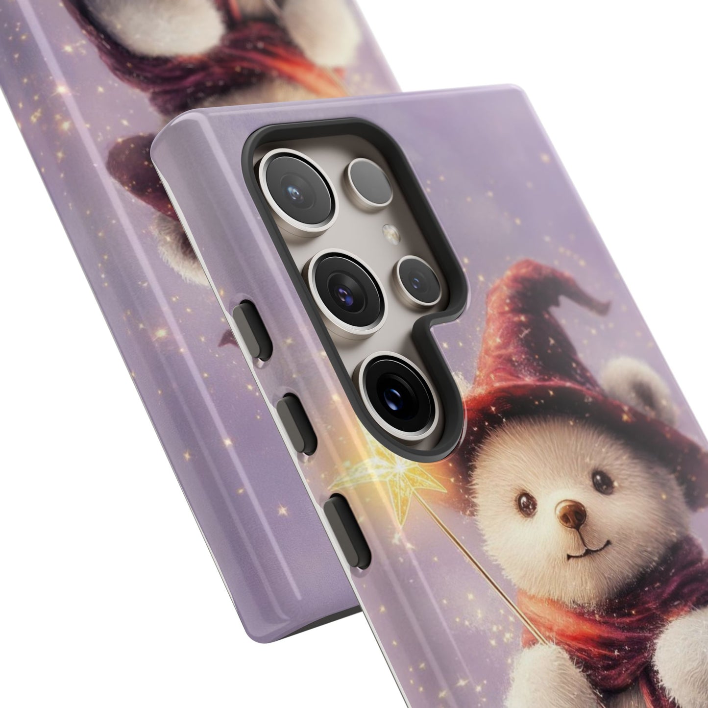 iPhone Case -Purple and ฺBear