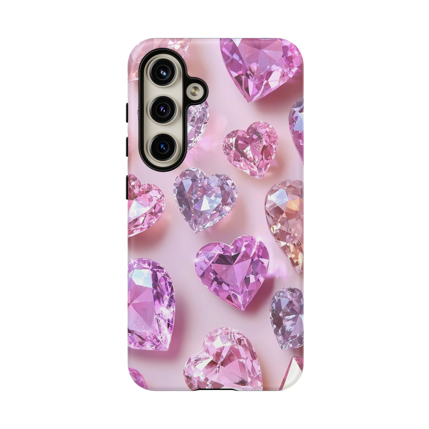 iPhone Case – Diamond Heart Design