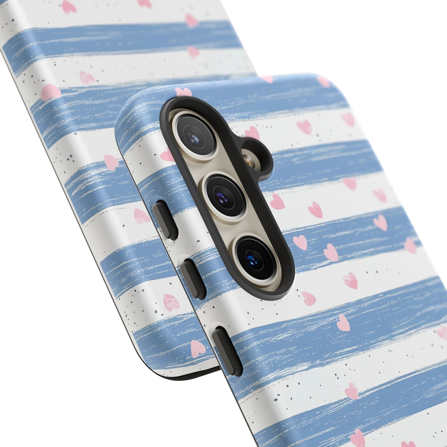 iPhone Case – Blue and White Pattern