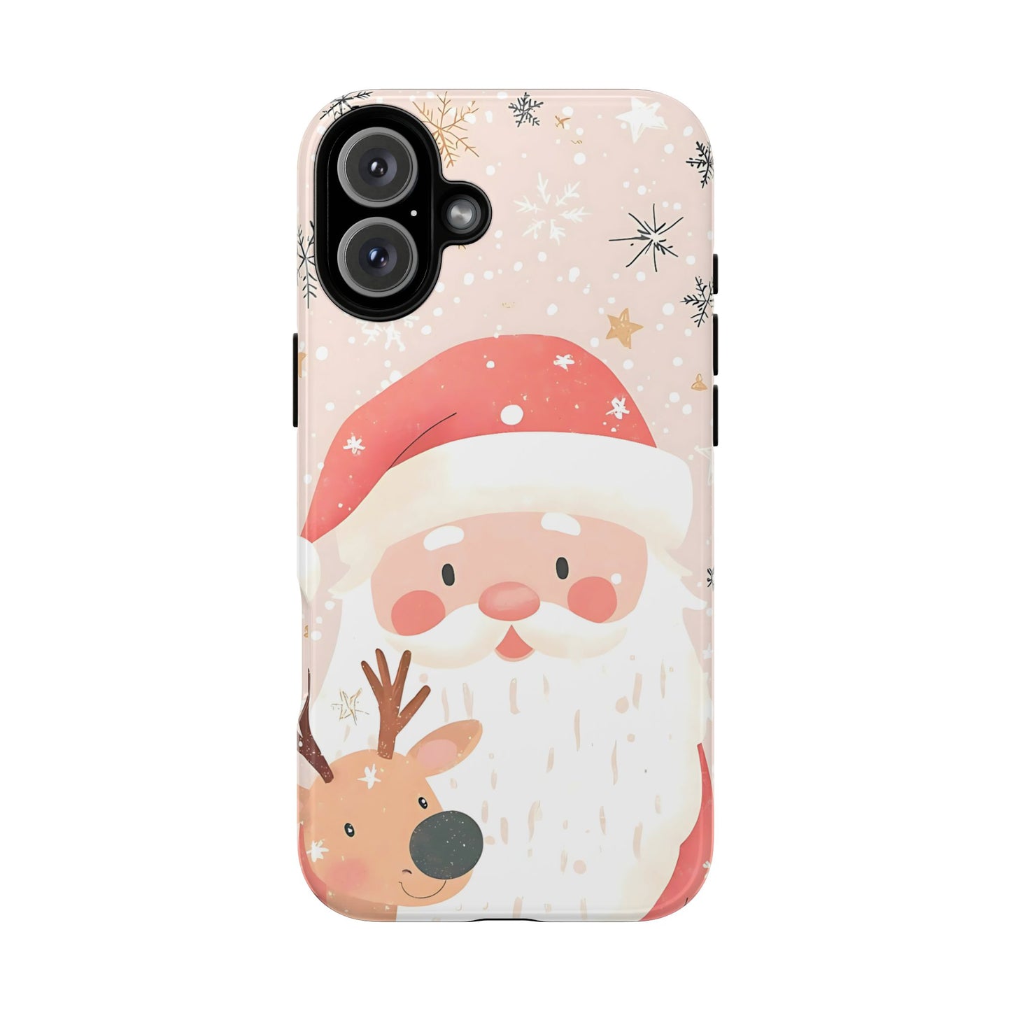 Cute iPhone Case – Santa Claus Pattern