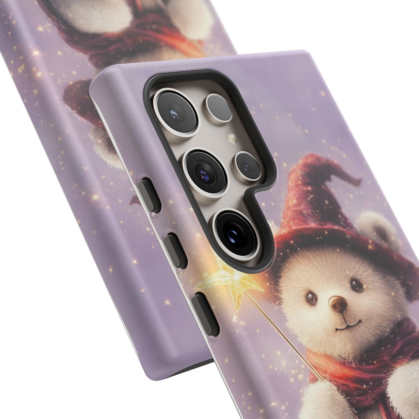 iPhone Case -Purple and ฺBear