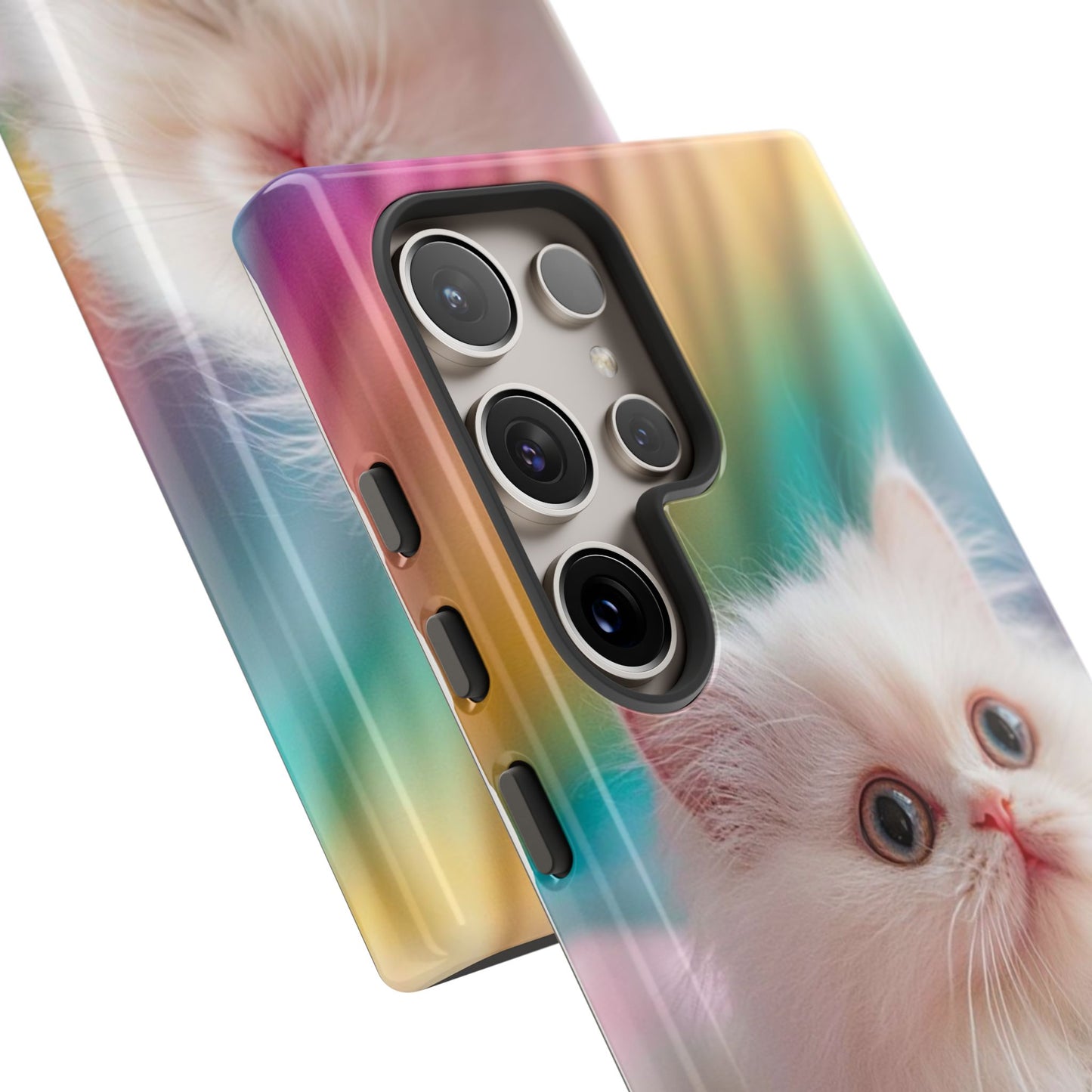 iPhone Case - Cute White Cat