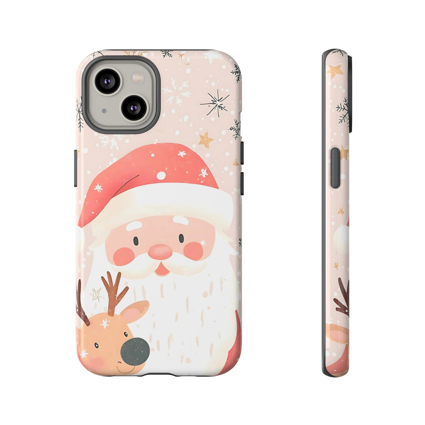 Cute iPhone Case – Santa Claus Pattern