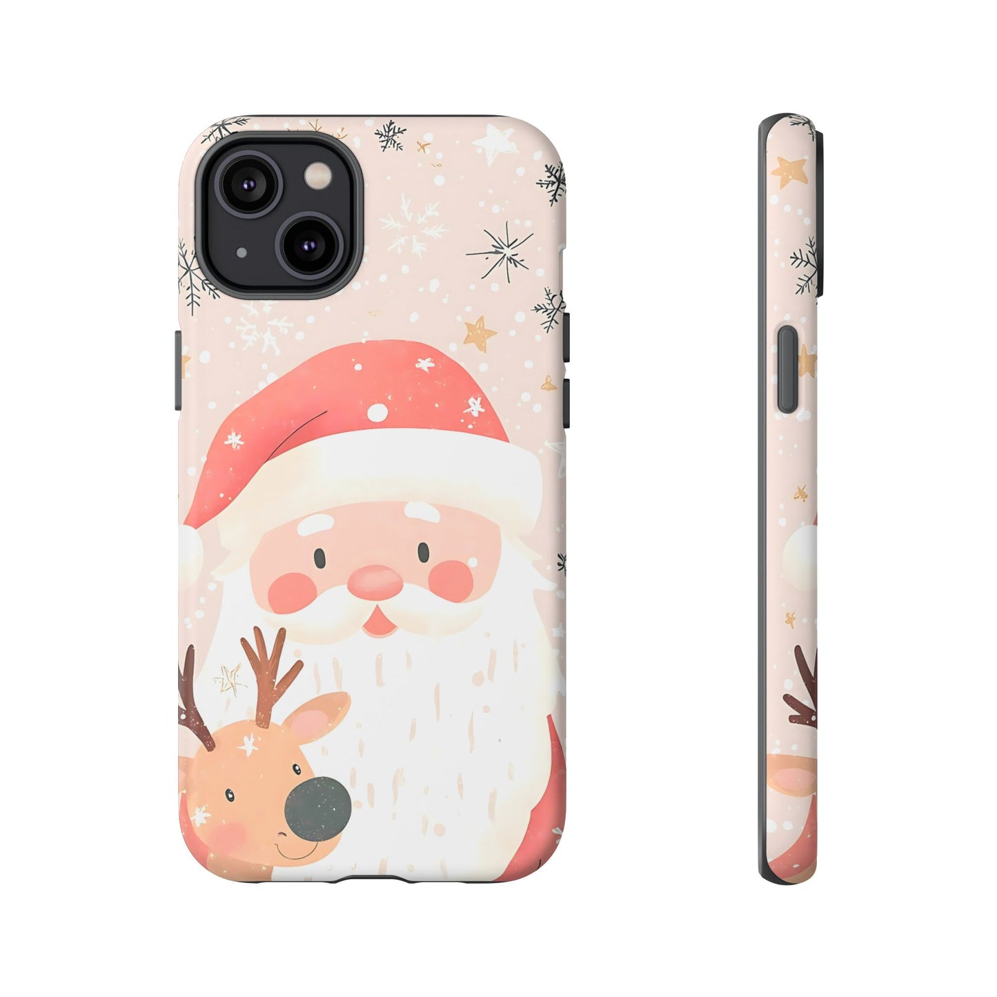 Cute iPhone Case – Santa Claus Pattern