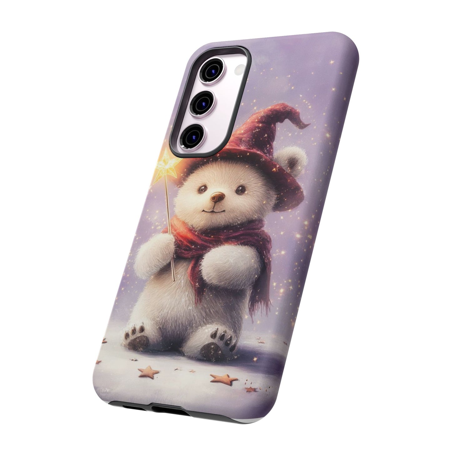 iPhone Case -Purple and ฺBear