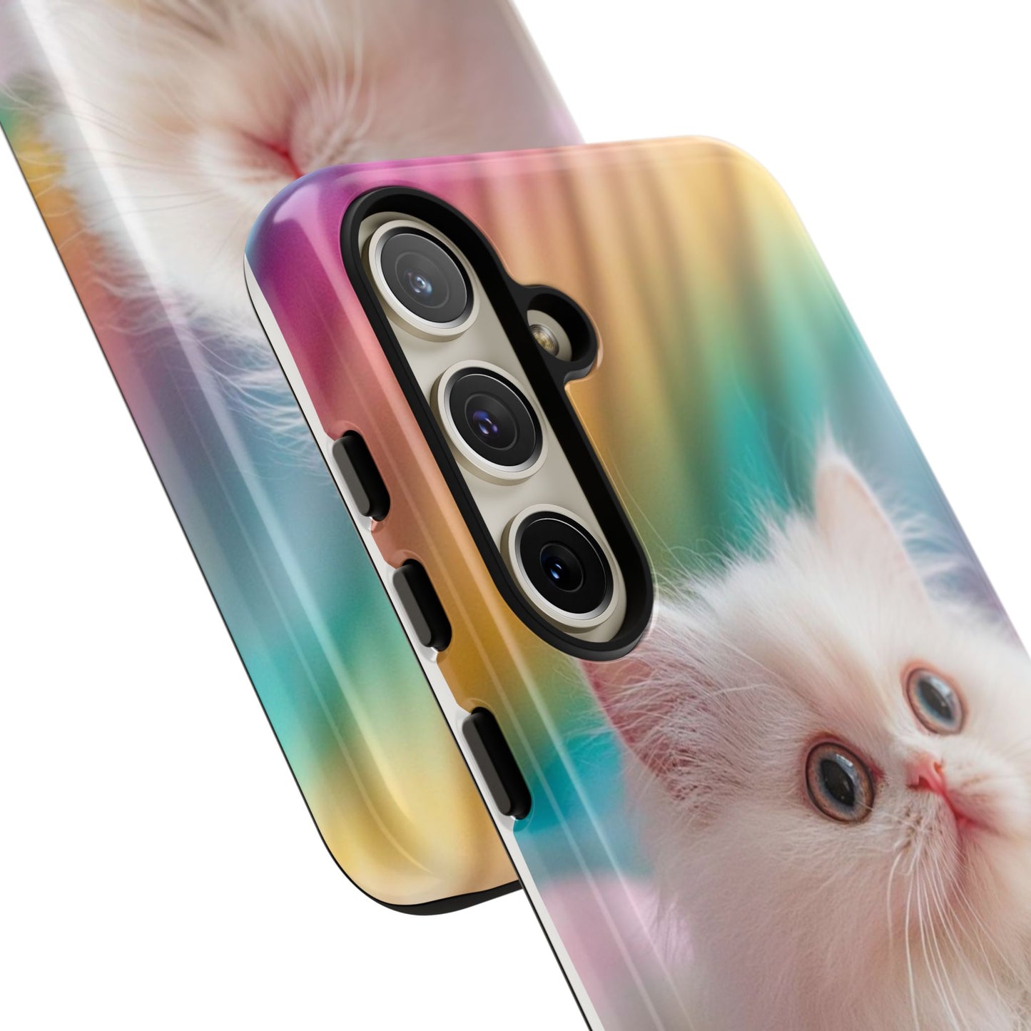 iPhone Case - Cute White Cat