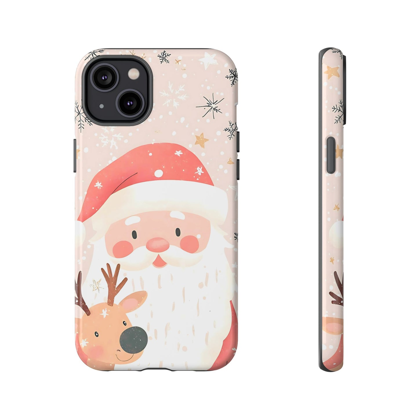 Cute iPhone Case – Santa Claus Pattern