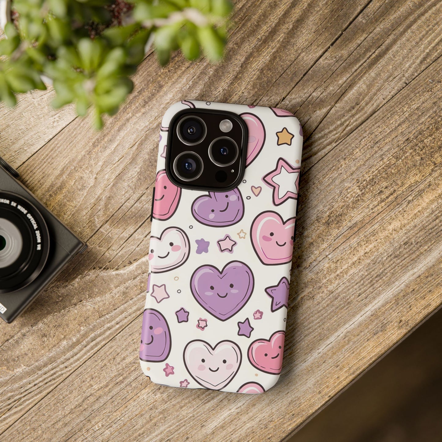 iPhone case - Cute Heart pattern