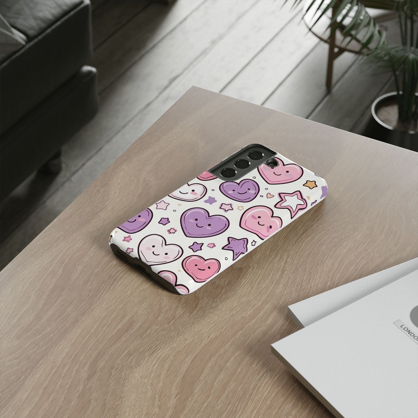 iPhone case - Cute Heart pattern