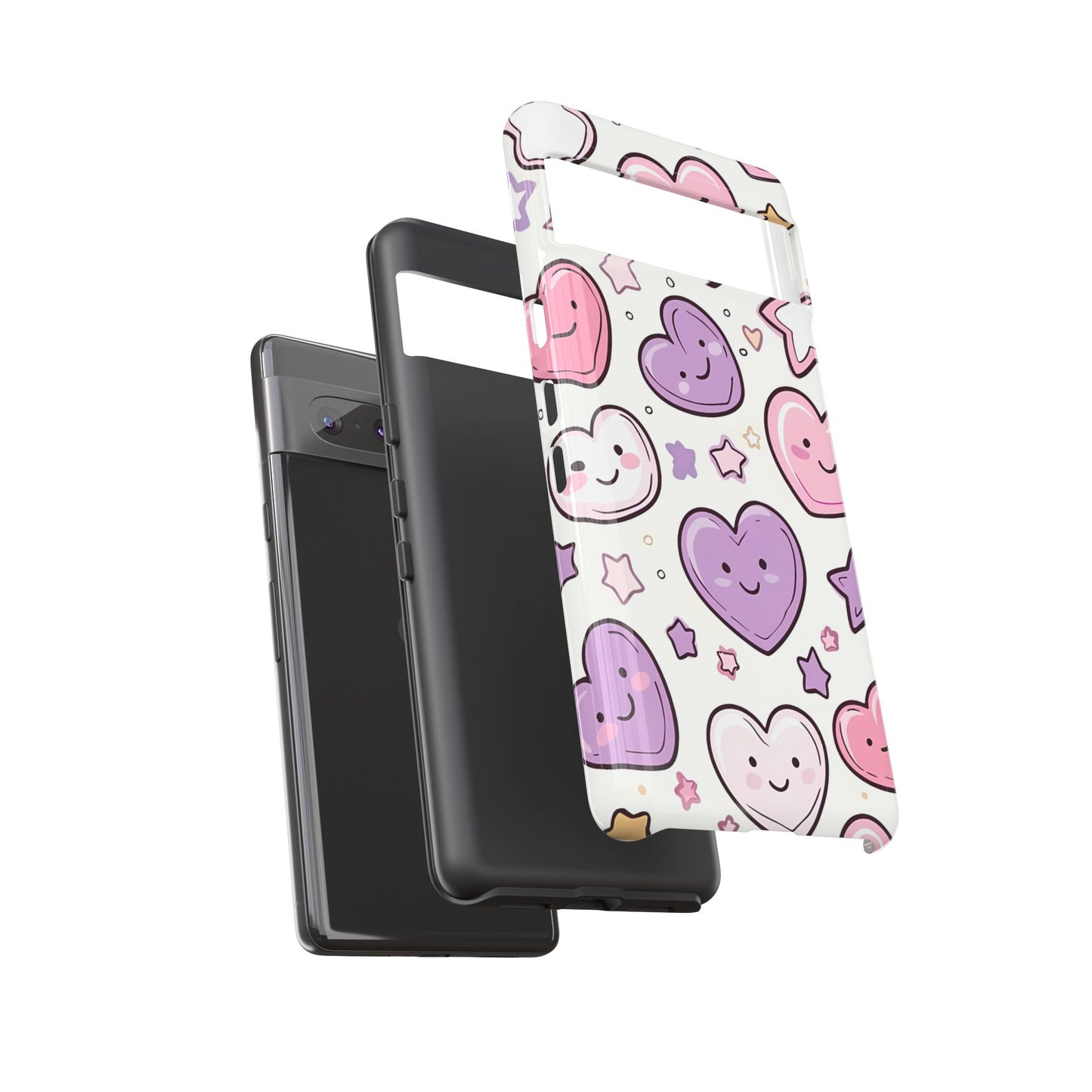 iPhone case - Cute Heart pattern