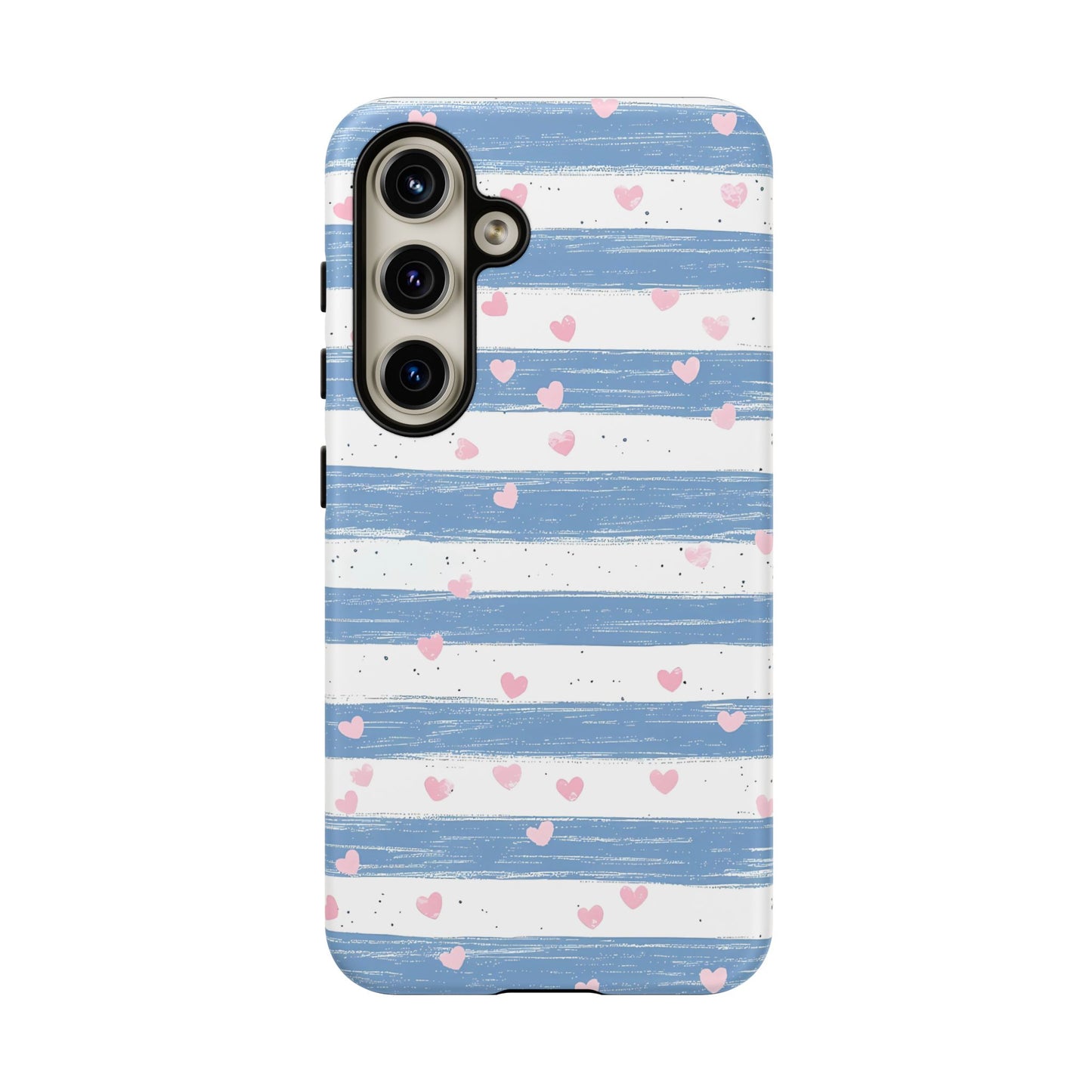 iPhone Case – Blue and White Pattern